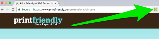 Chrome extension icon show