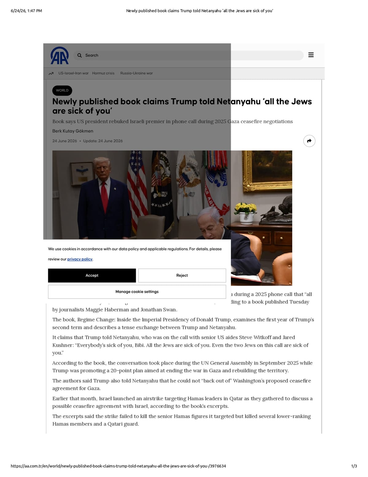 Native browser print preview