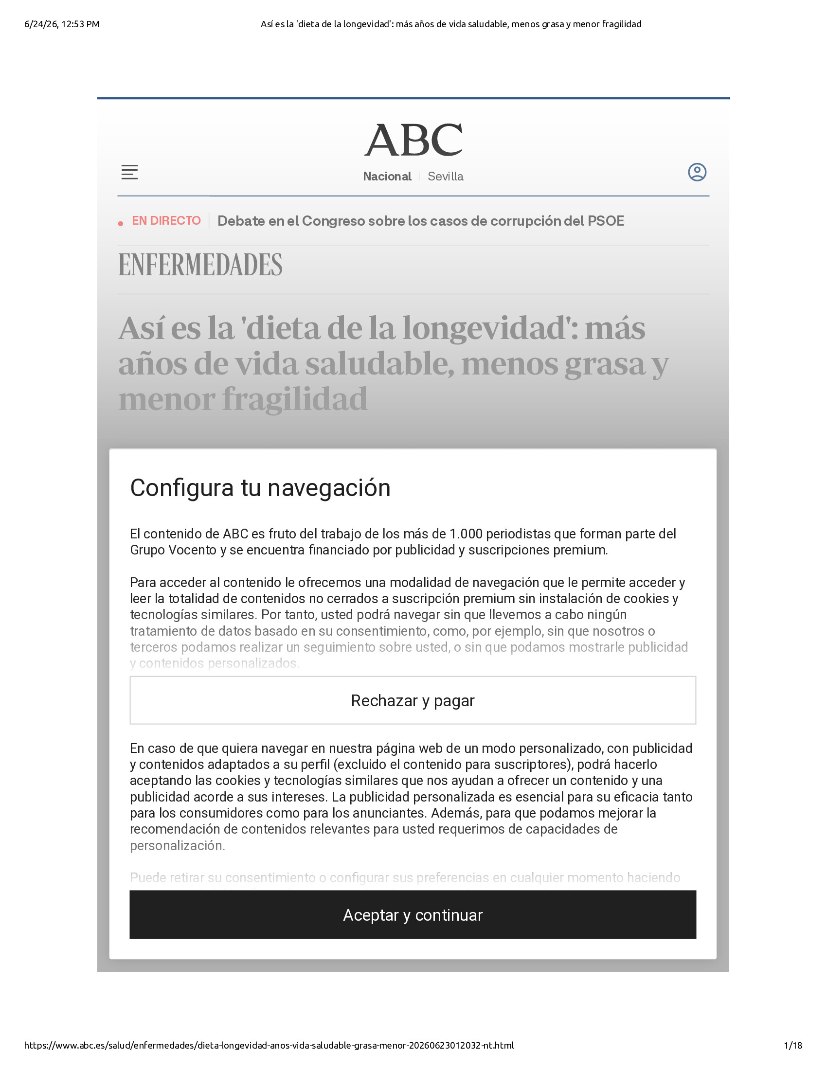 Native browser print preview