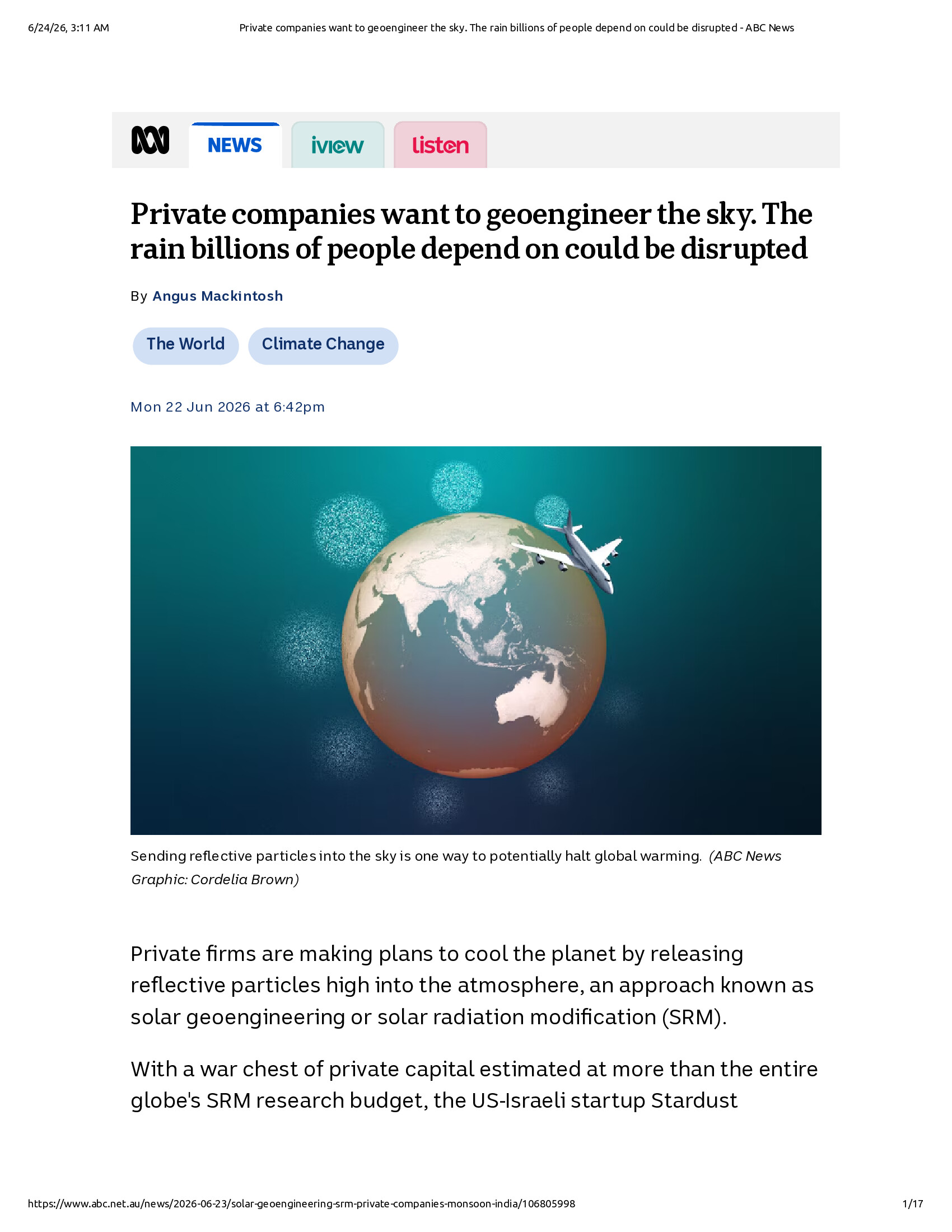 Native browser print preview