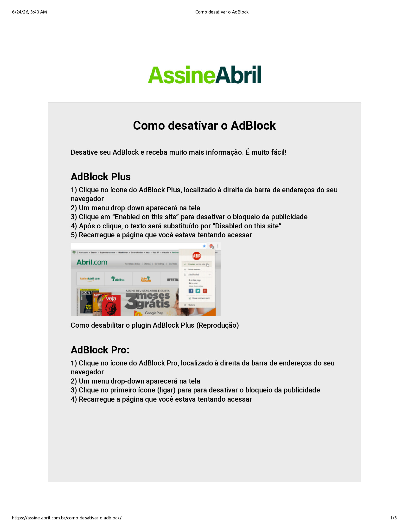 Native browser print preview