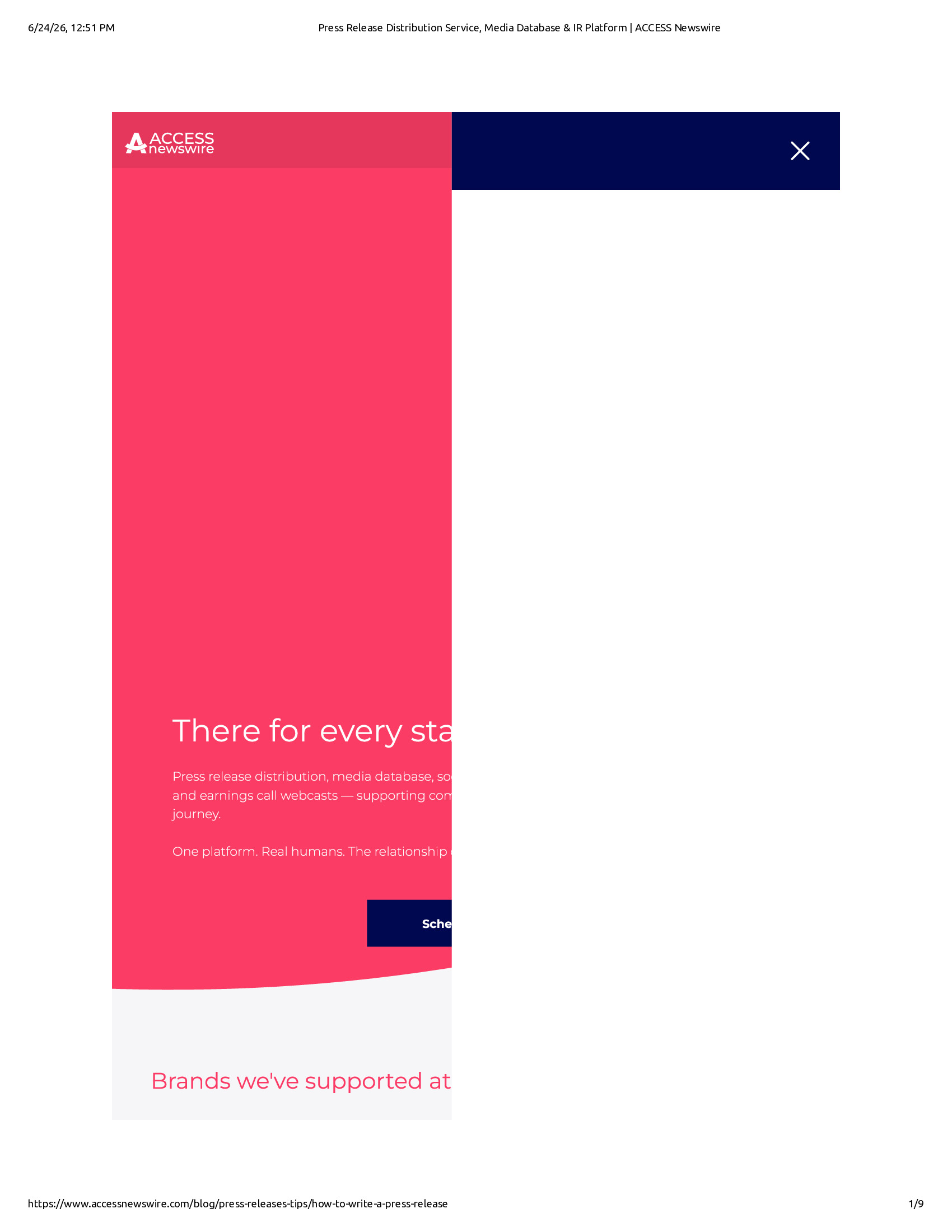 Native browser print preview