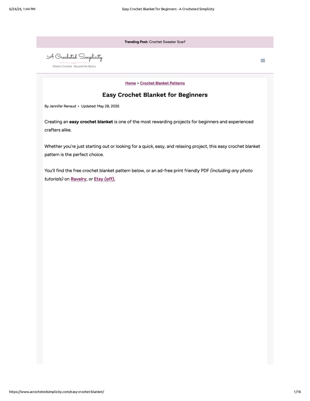 Native browser print preview