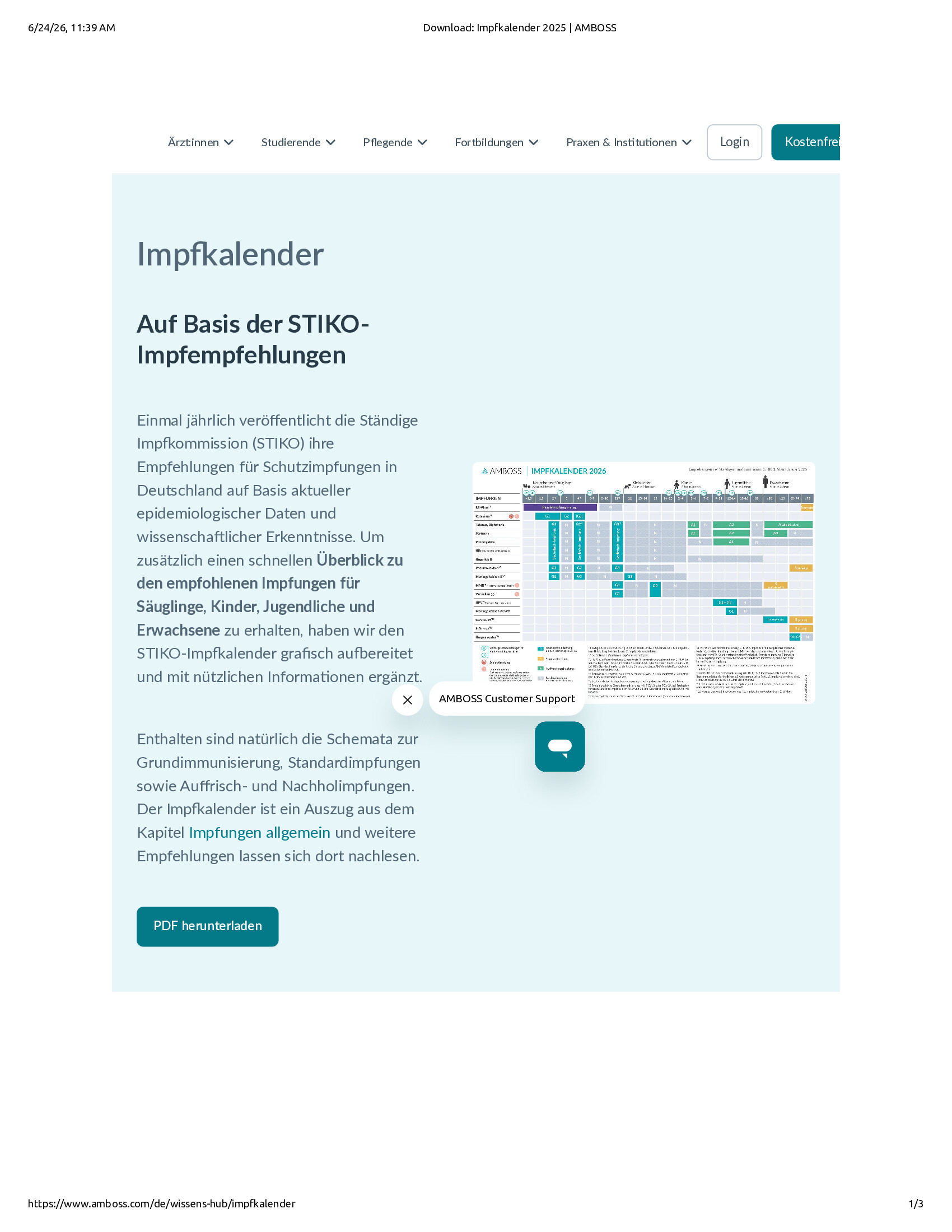 Native browser print preview