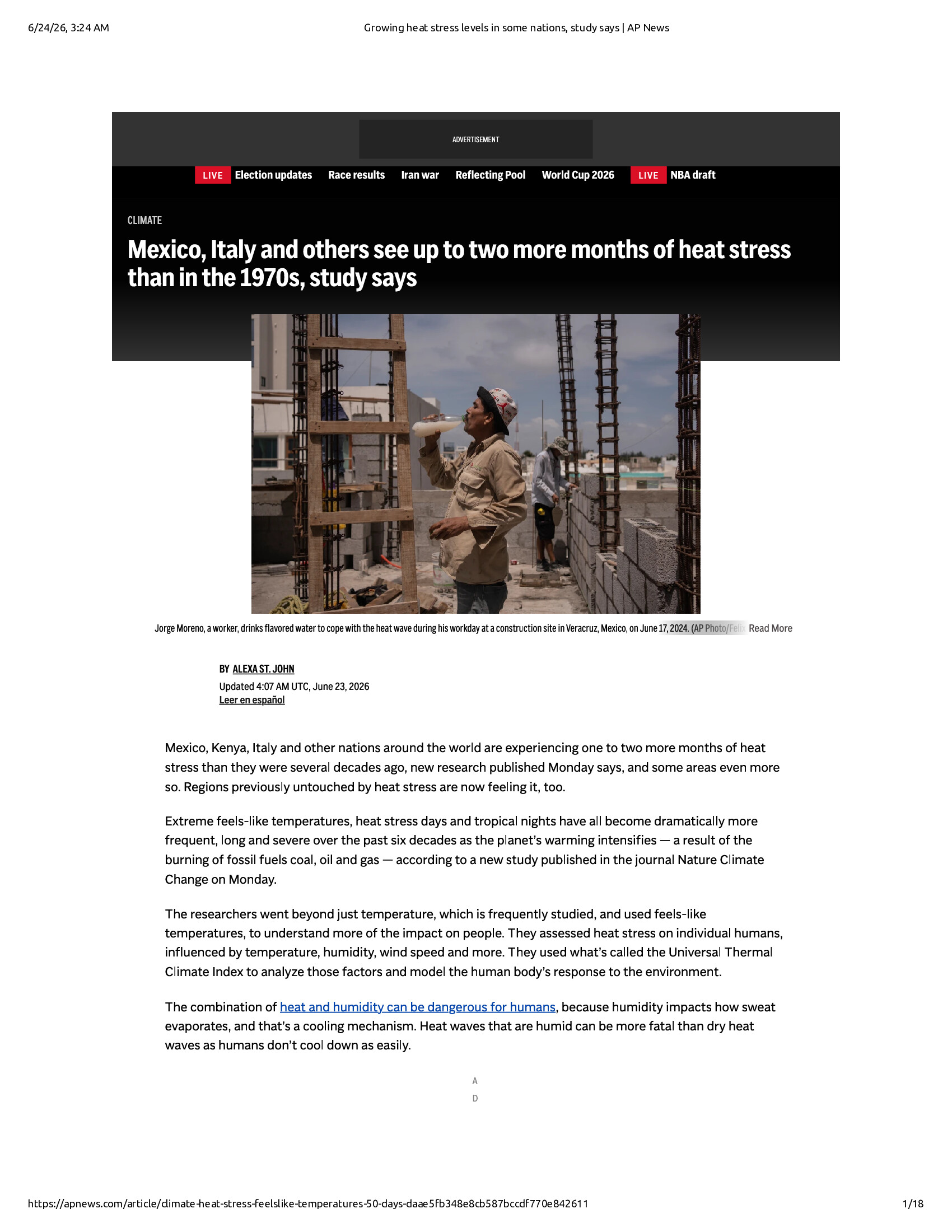 Native browser print preview