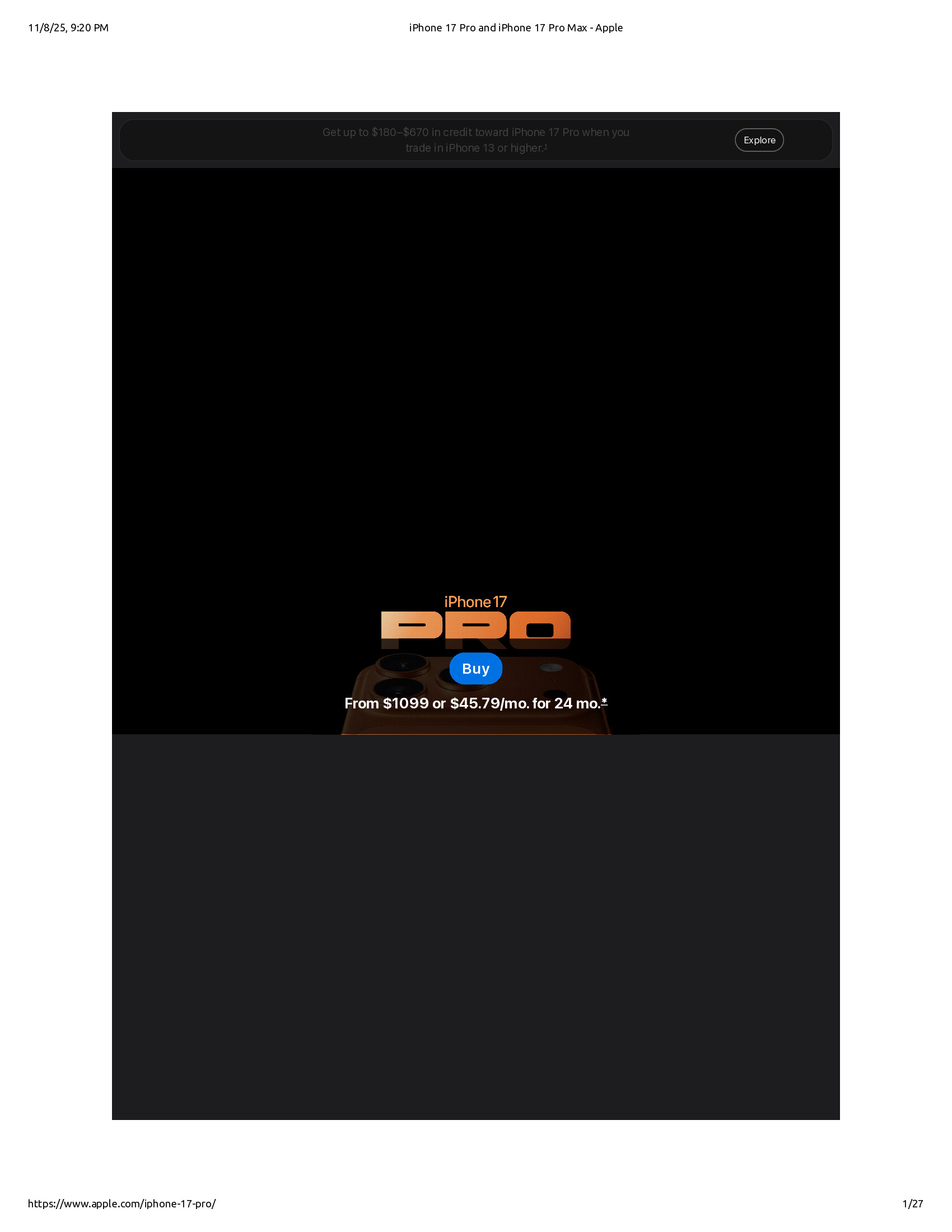 Native browser print preview