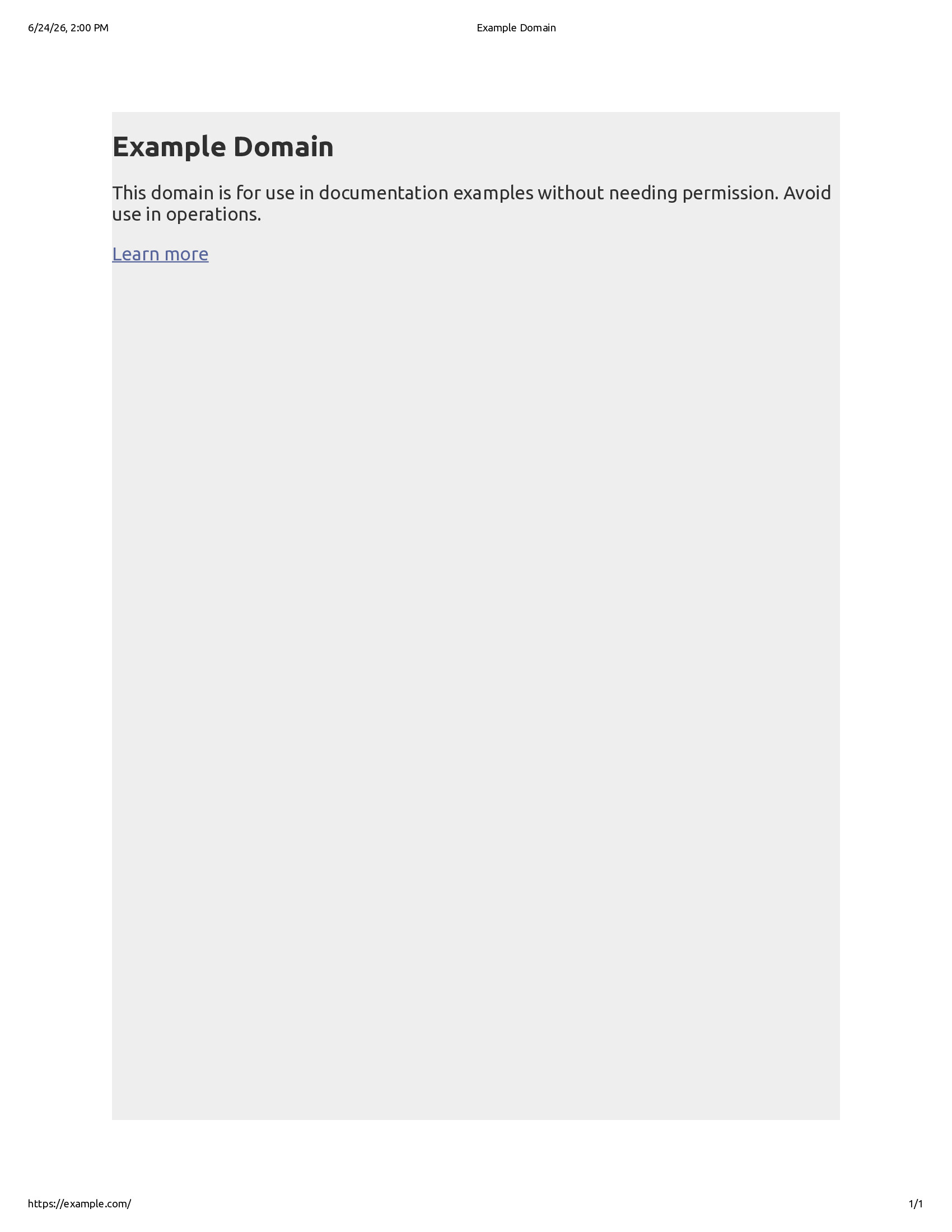 Native browser print preview