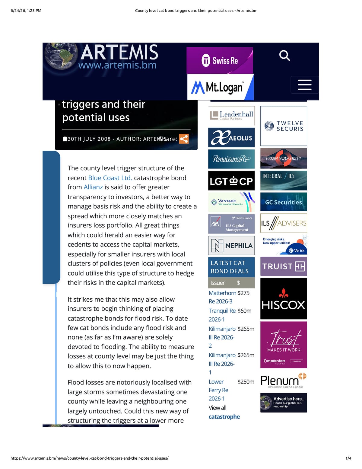Native browser print preview