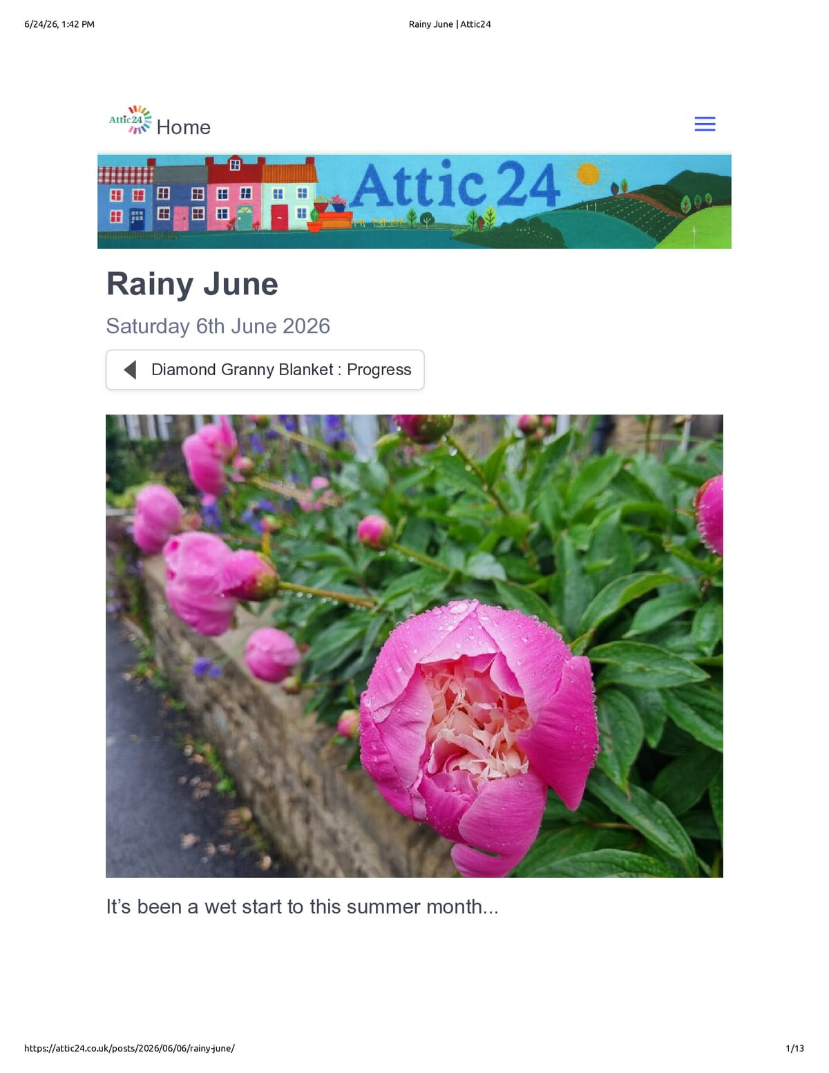 Native browser print preview