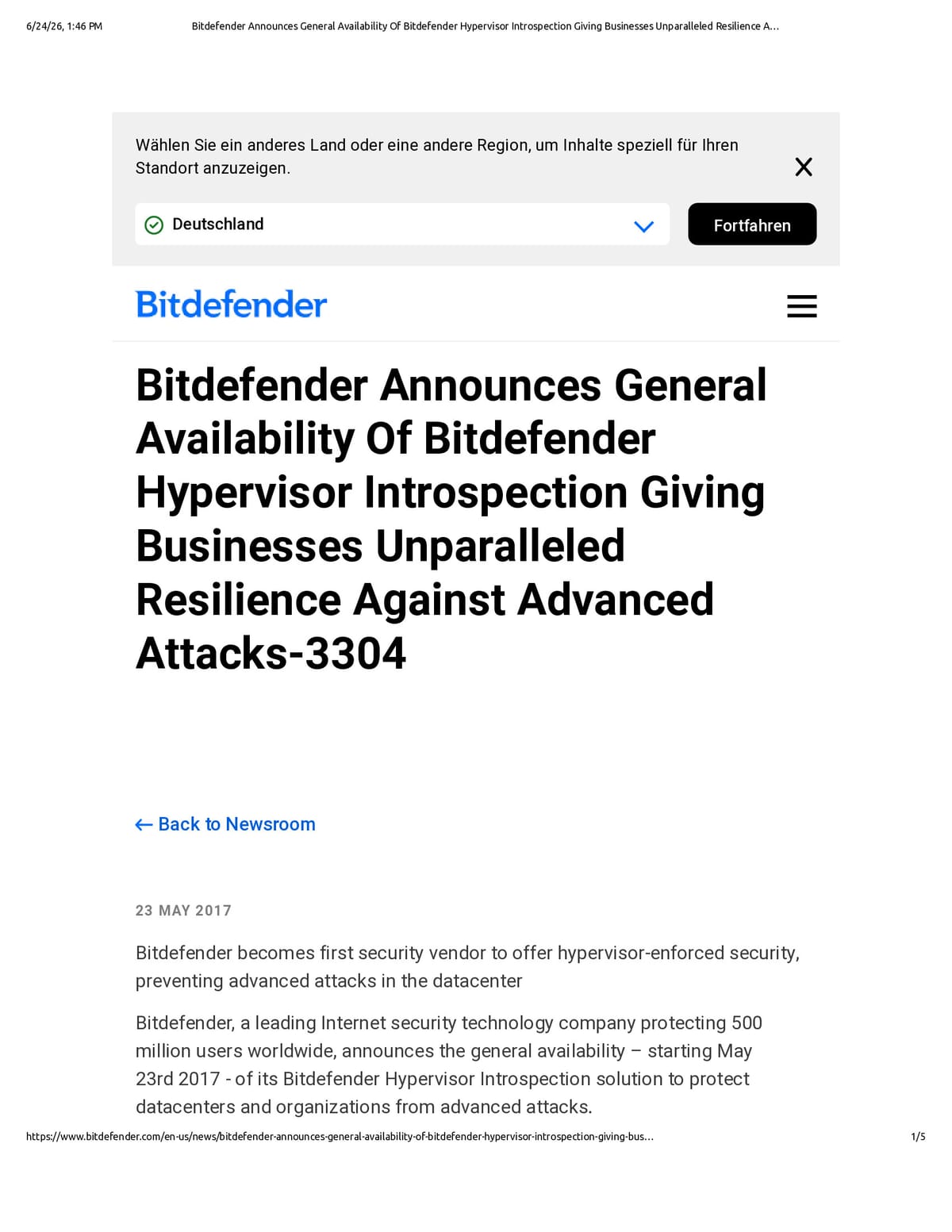 Native browser print preview