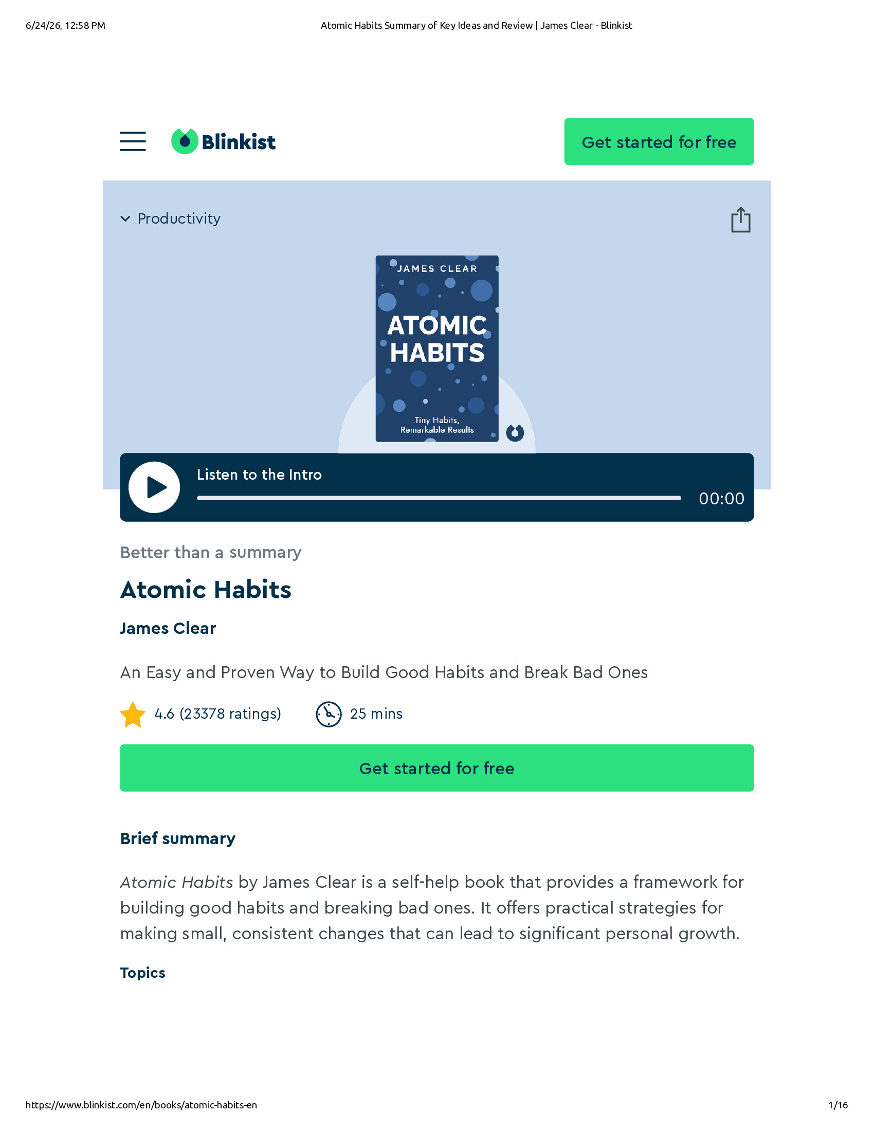 Native browser print preview