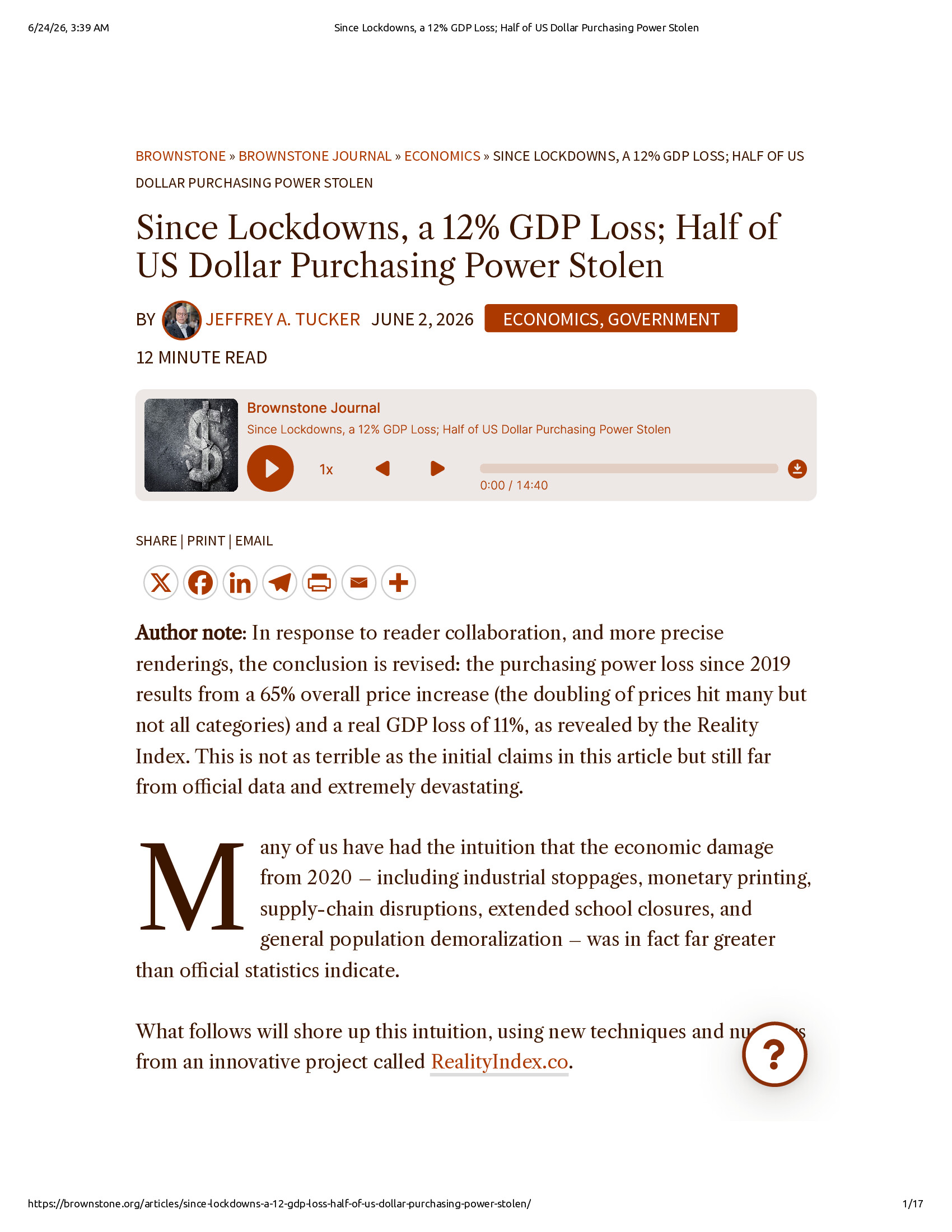 Native browser print preview