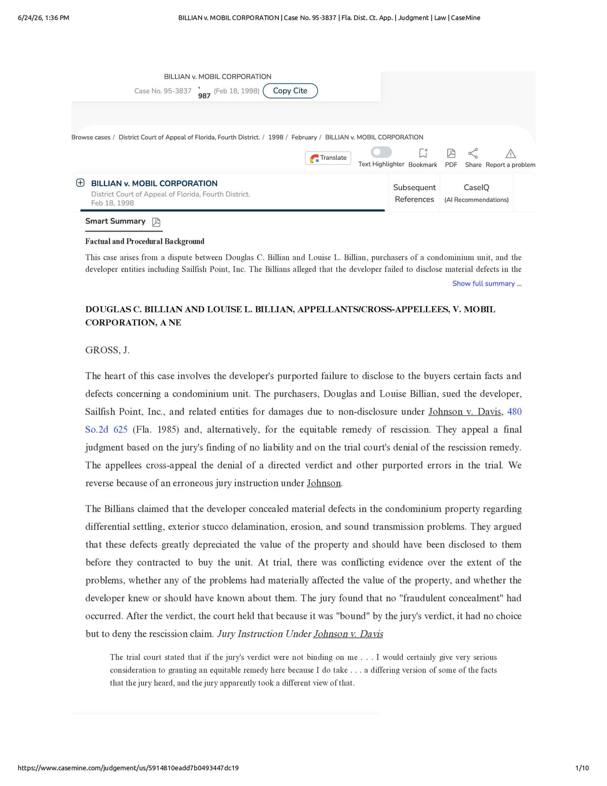 Native browser print preview