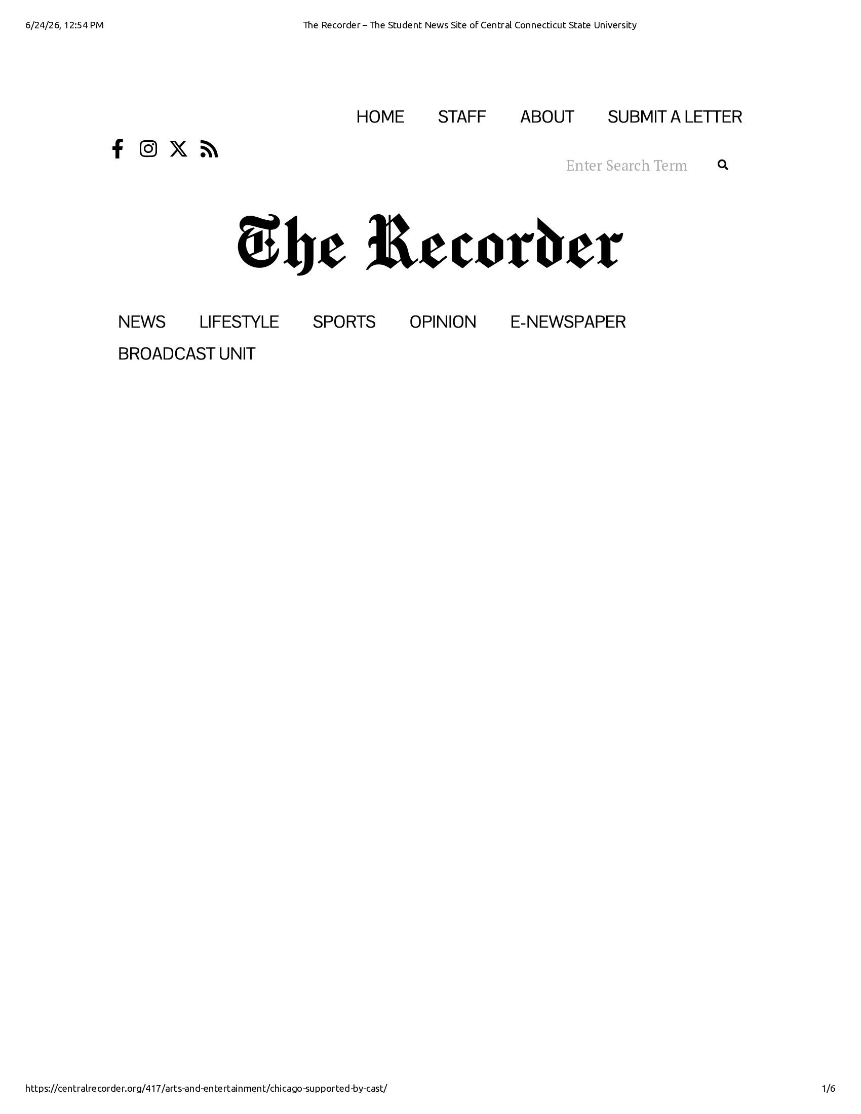 Native browser print preview