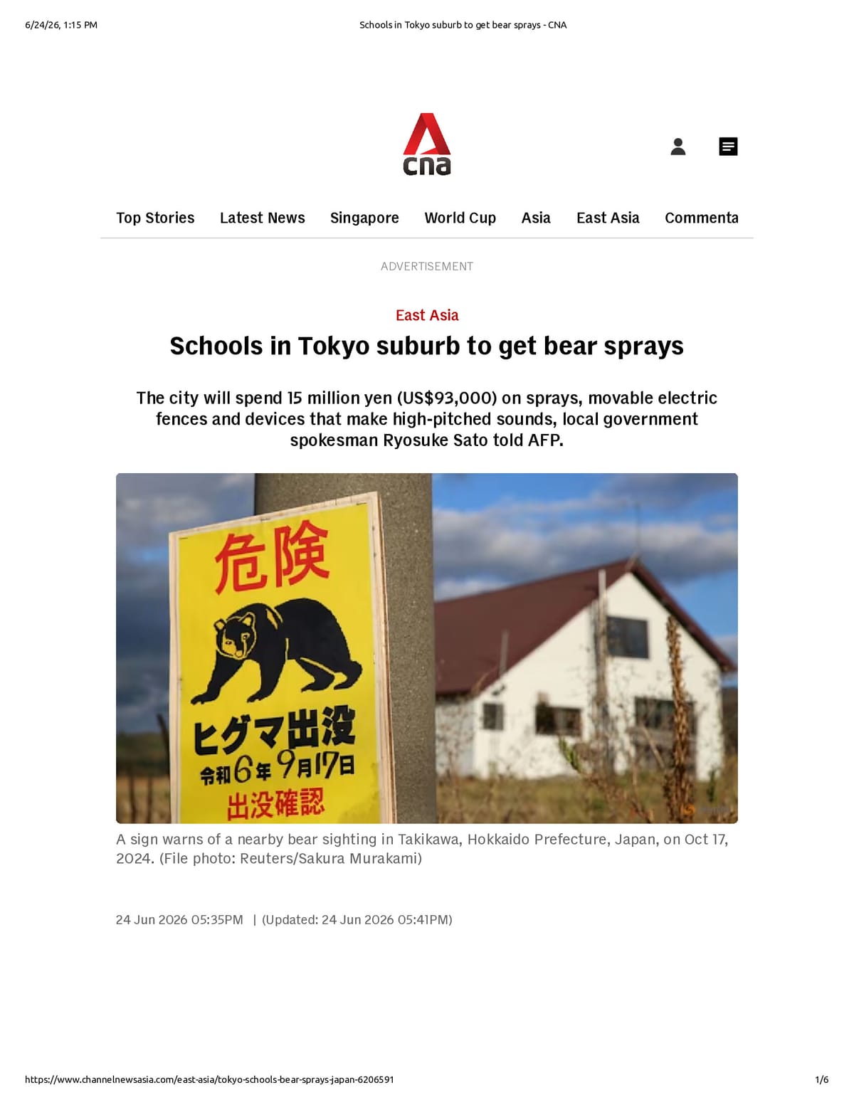 Native browser print preview