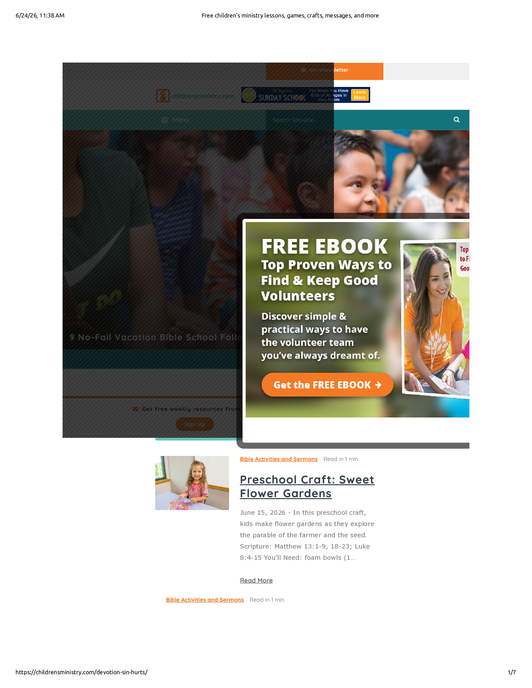 Native browser print preview