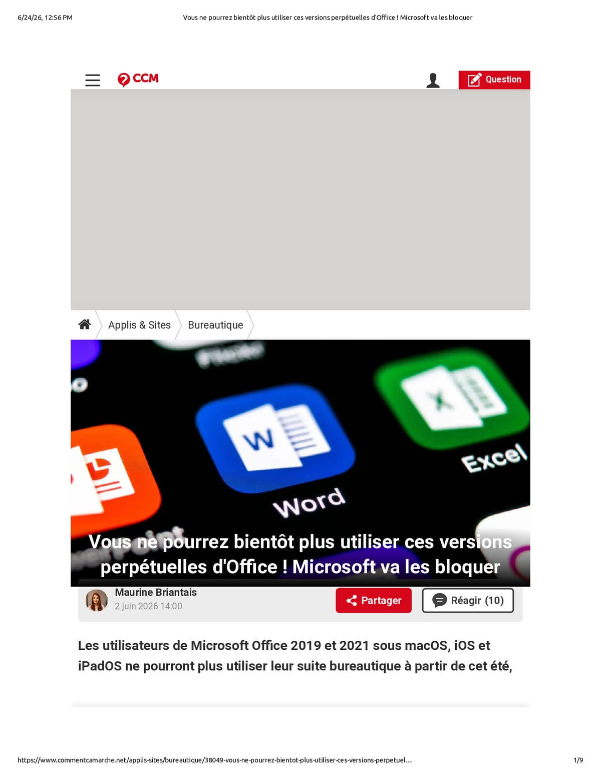 Native browser print preview