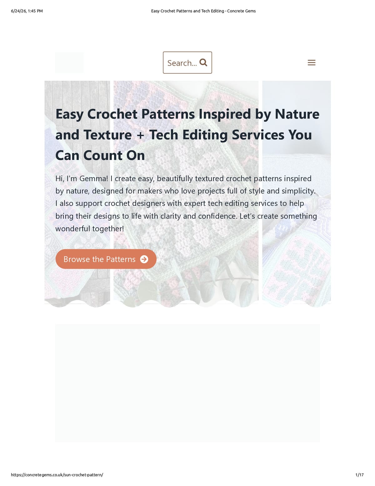 Native browser print preview