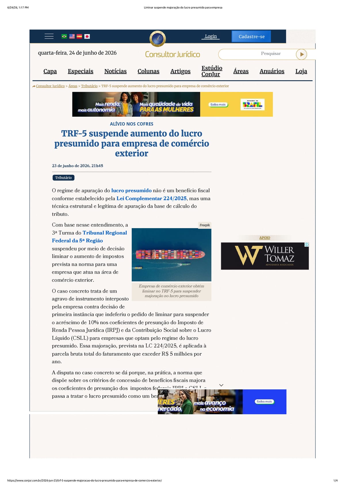 Native browser print preview