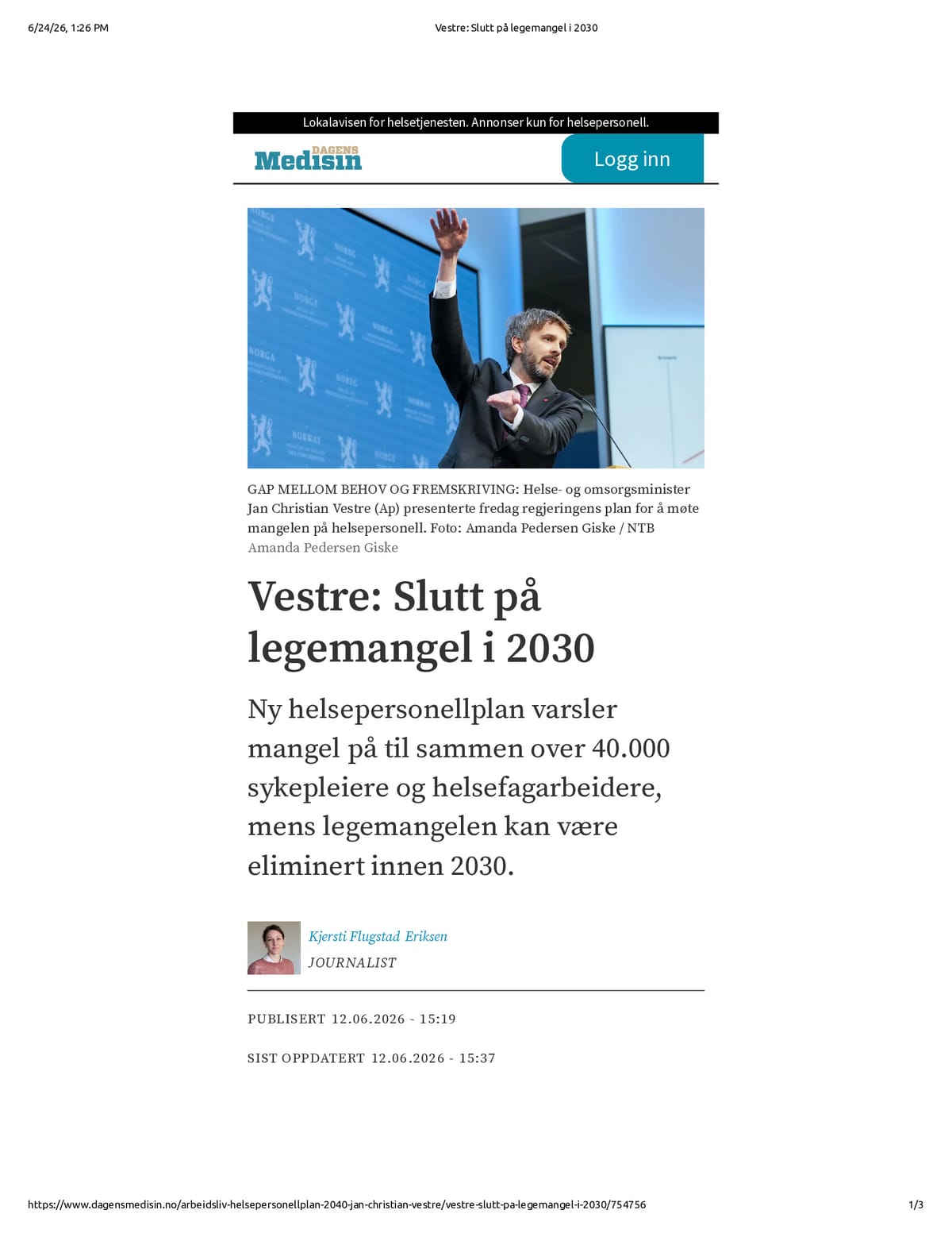 Native browser print preview