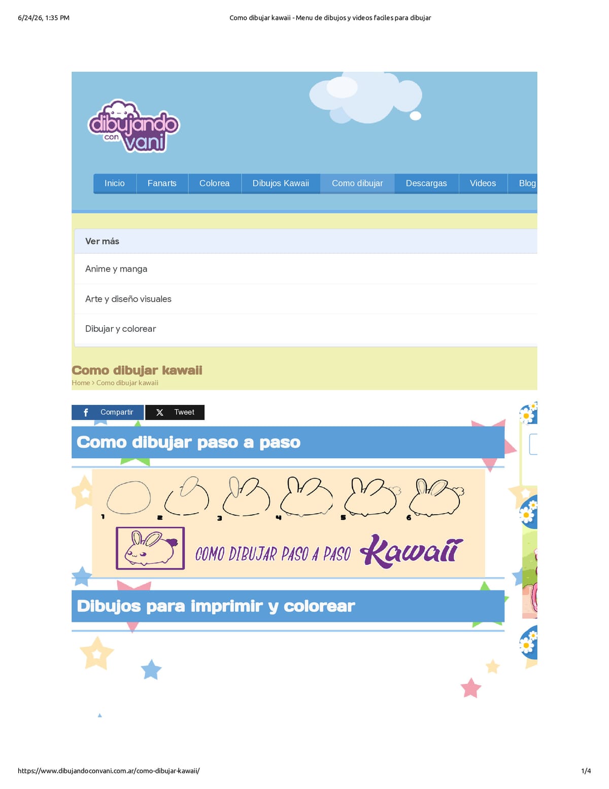 Native browser print preview