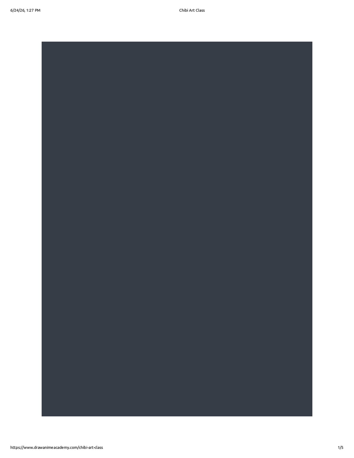 Native browser print preview
