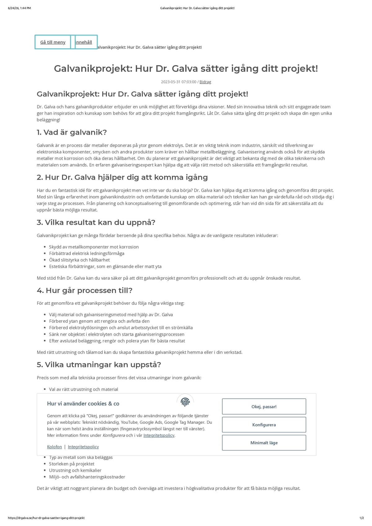 Native browser print preview