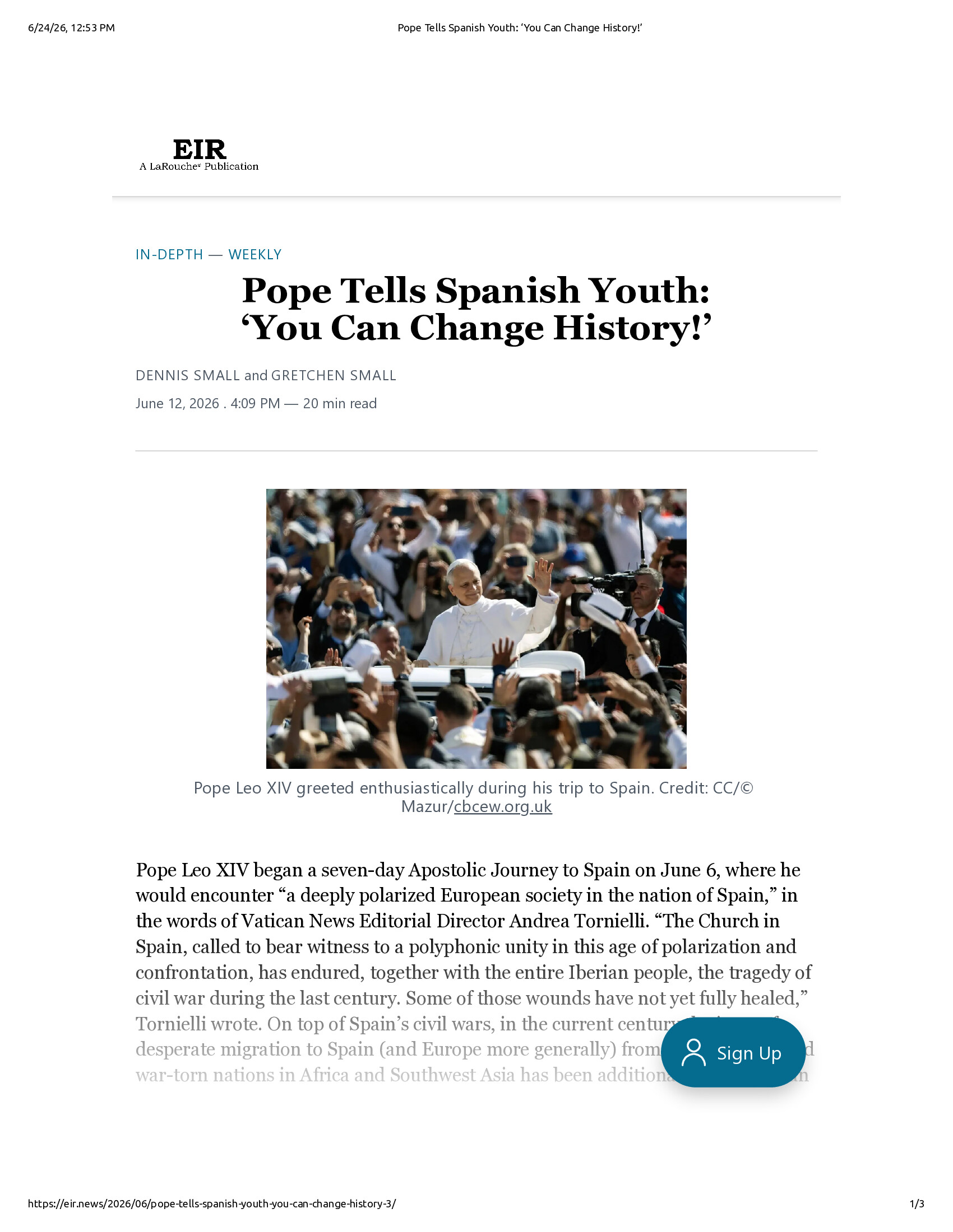 Native browser print preview