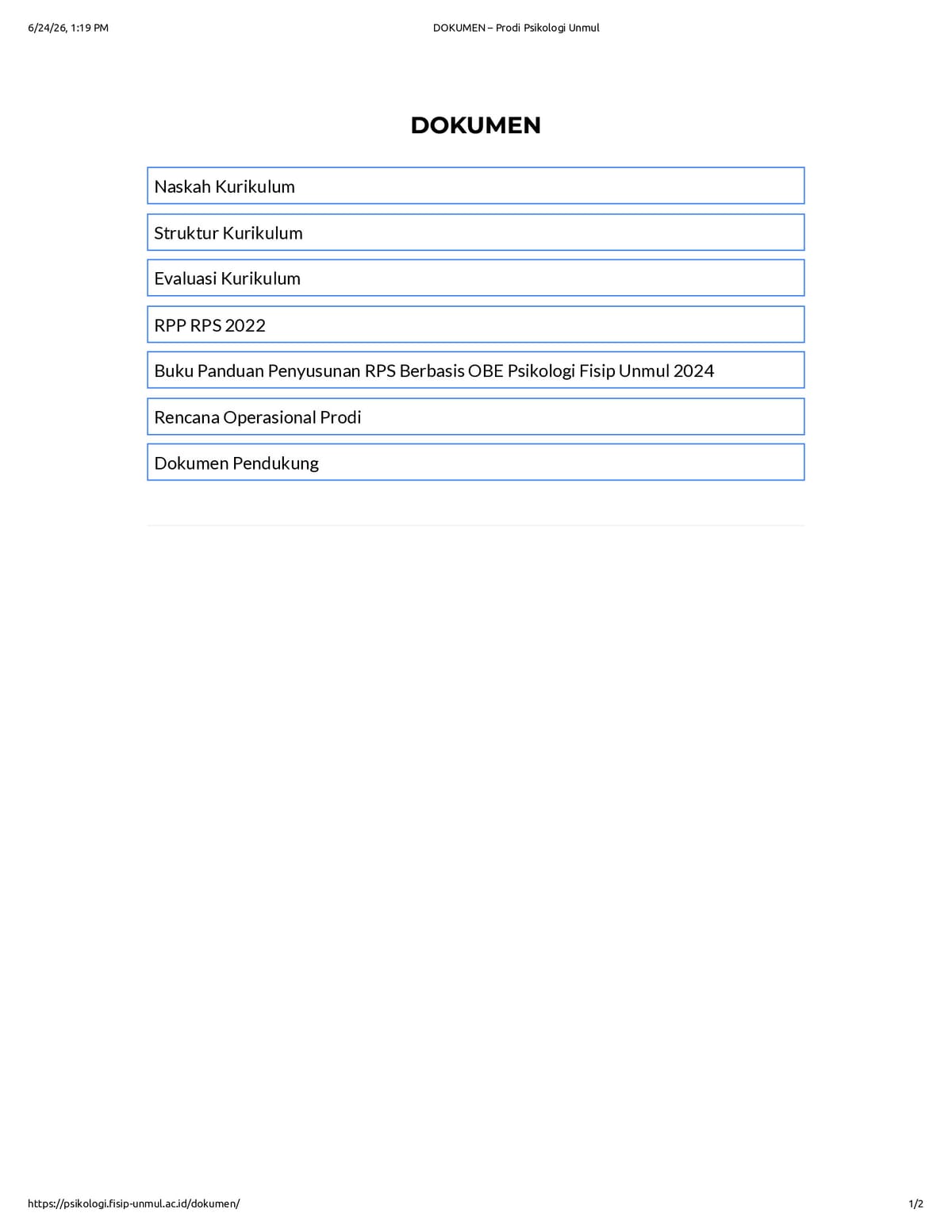 Native browser print preview