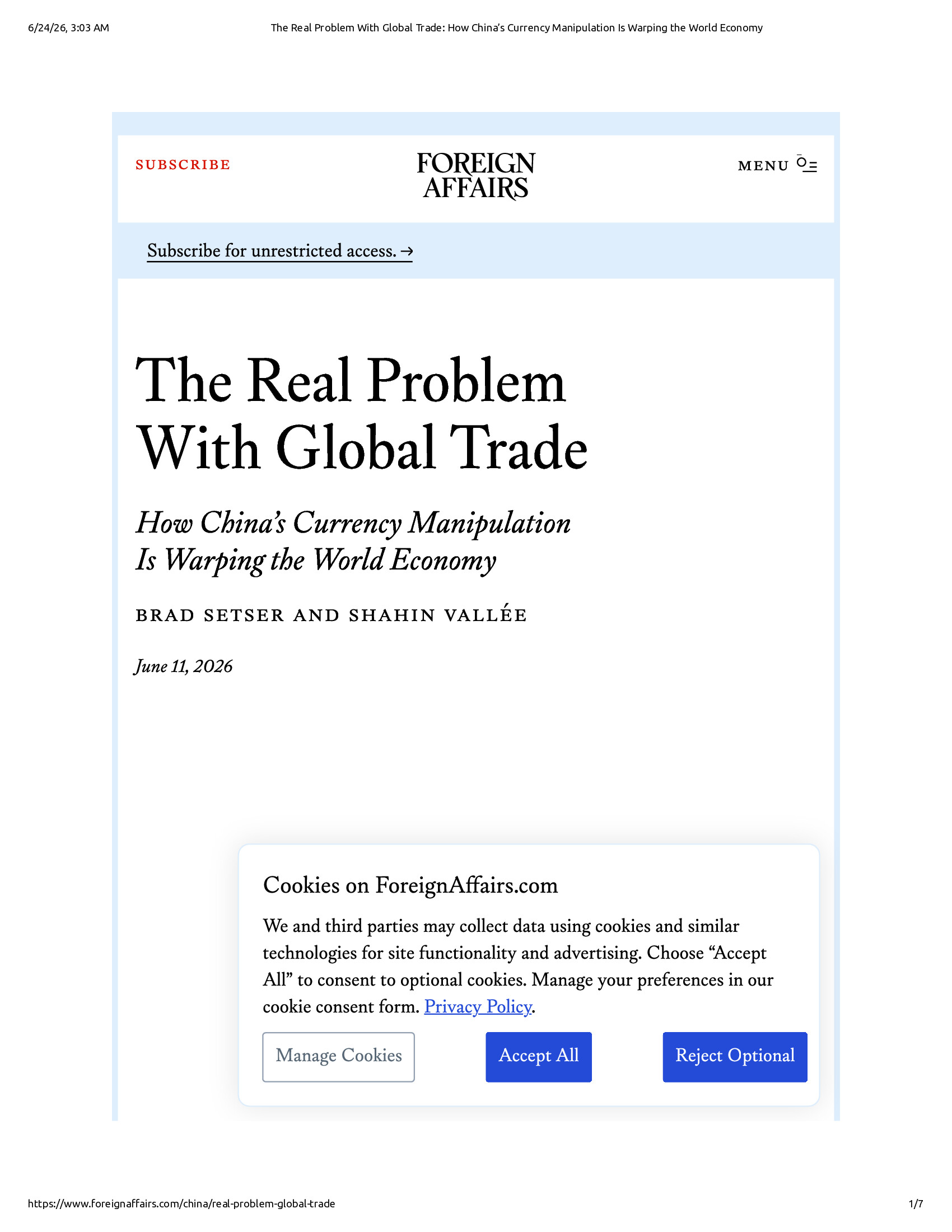 Native browser print preview