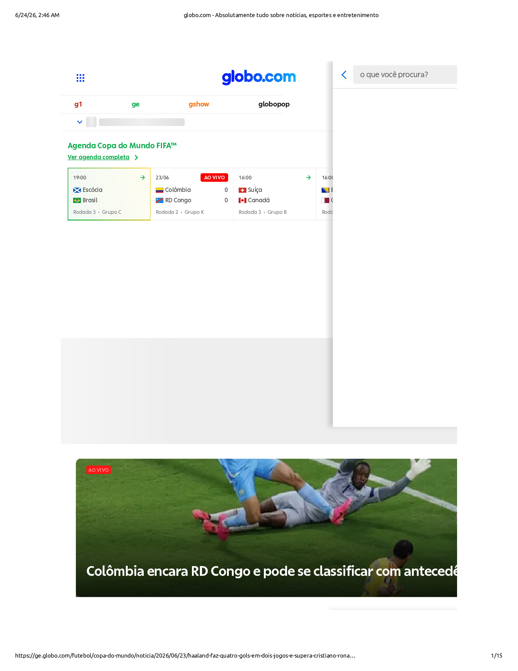 Native browser print preview