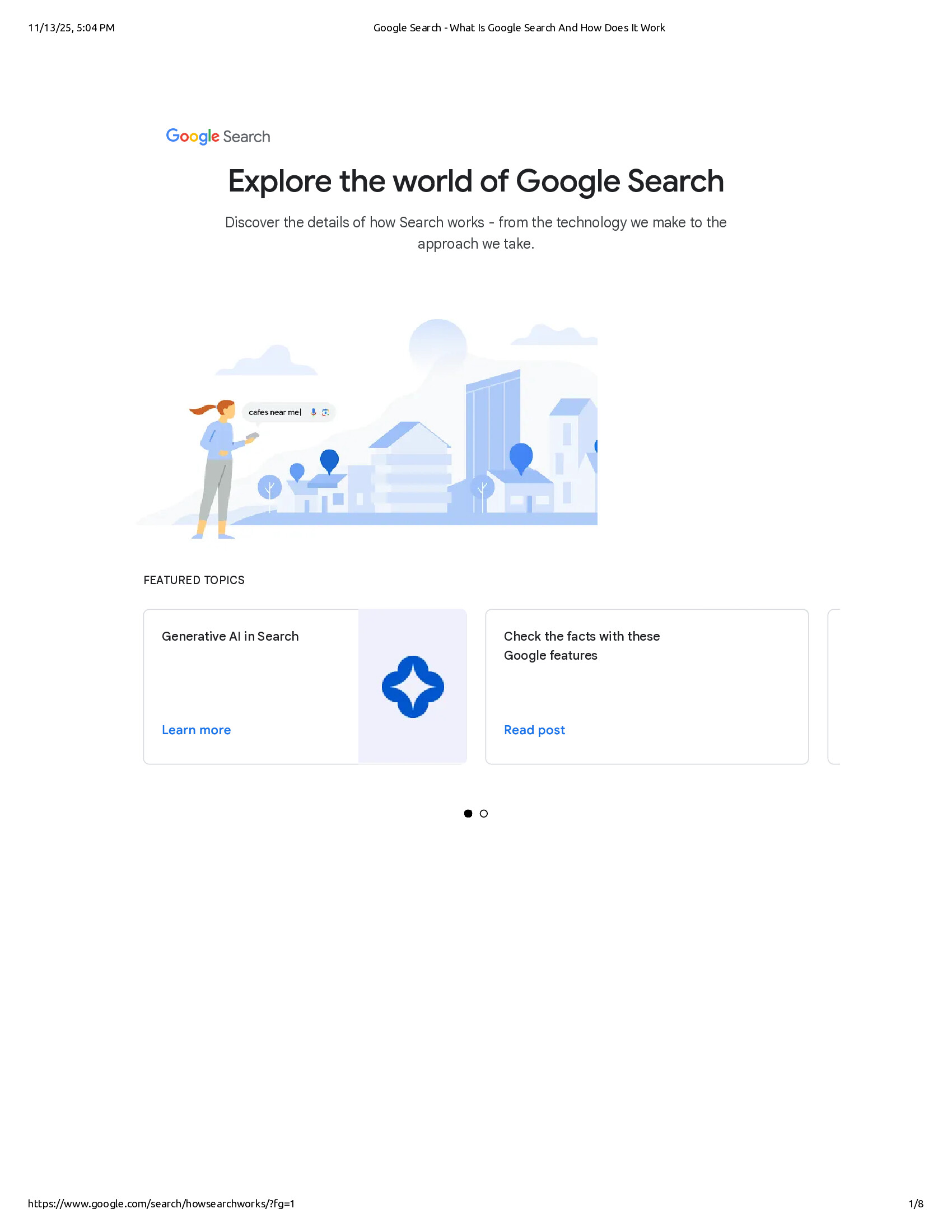 Native browser print preview