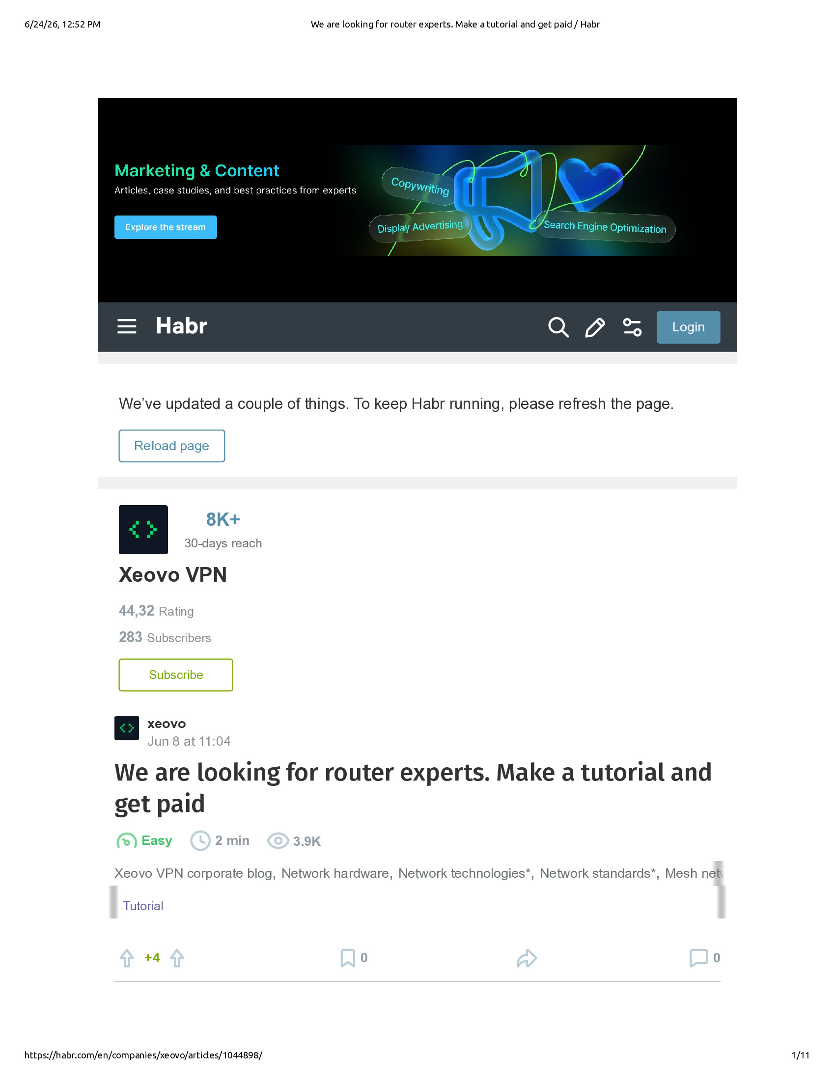 Native browser print preview