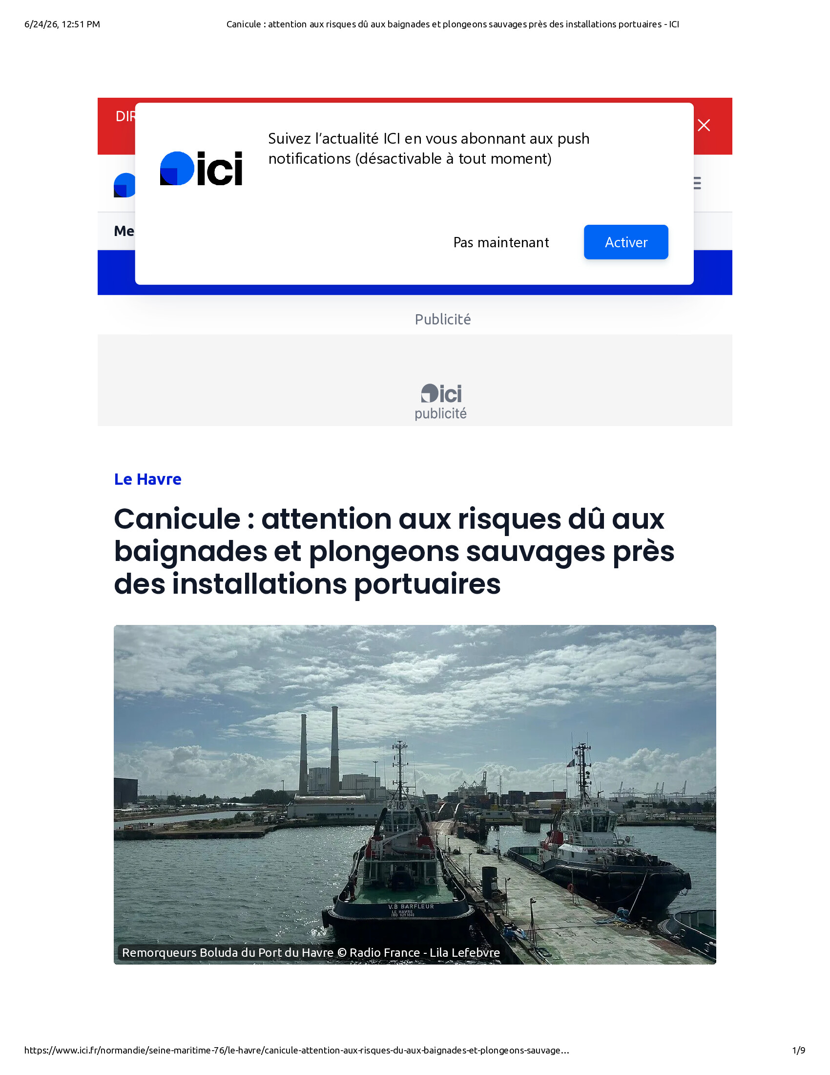 Native browser print preview