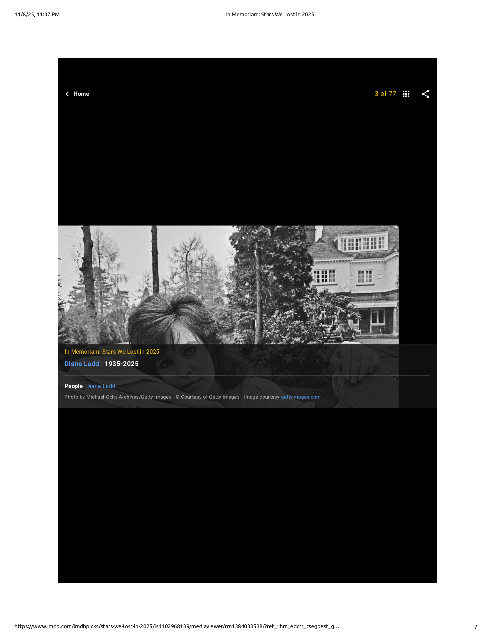 Native browser print preview