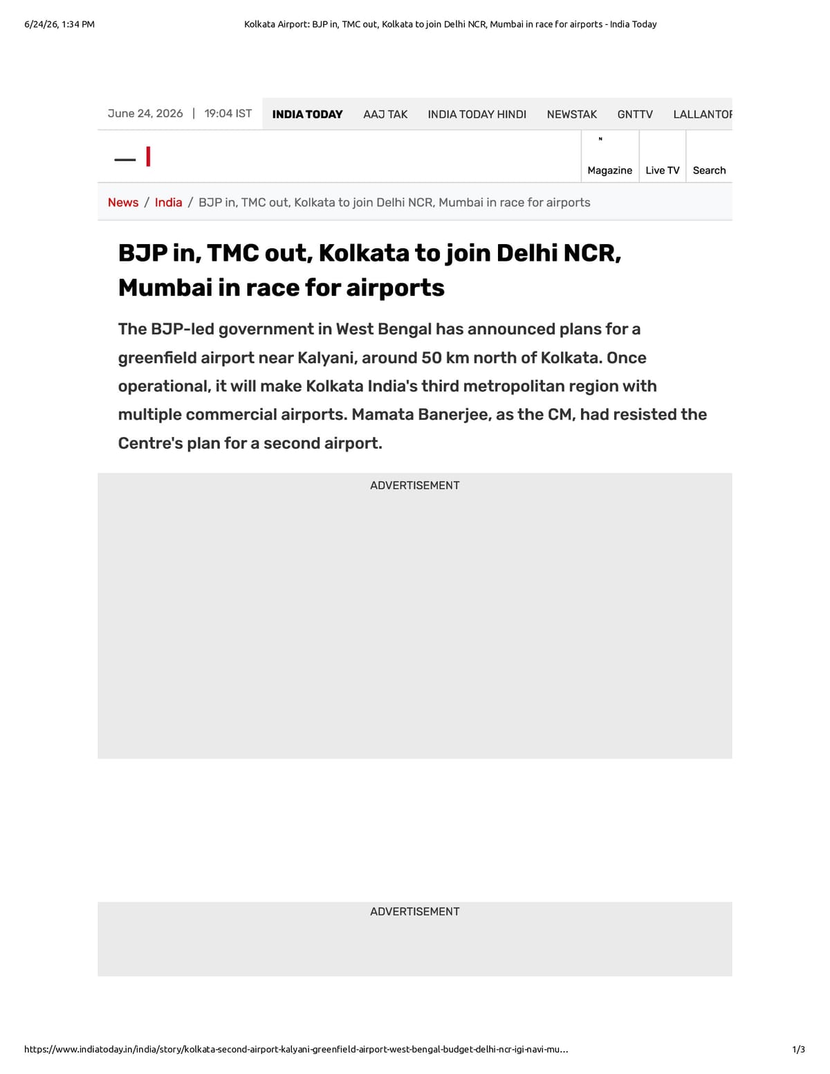 Native browser print preview