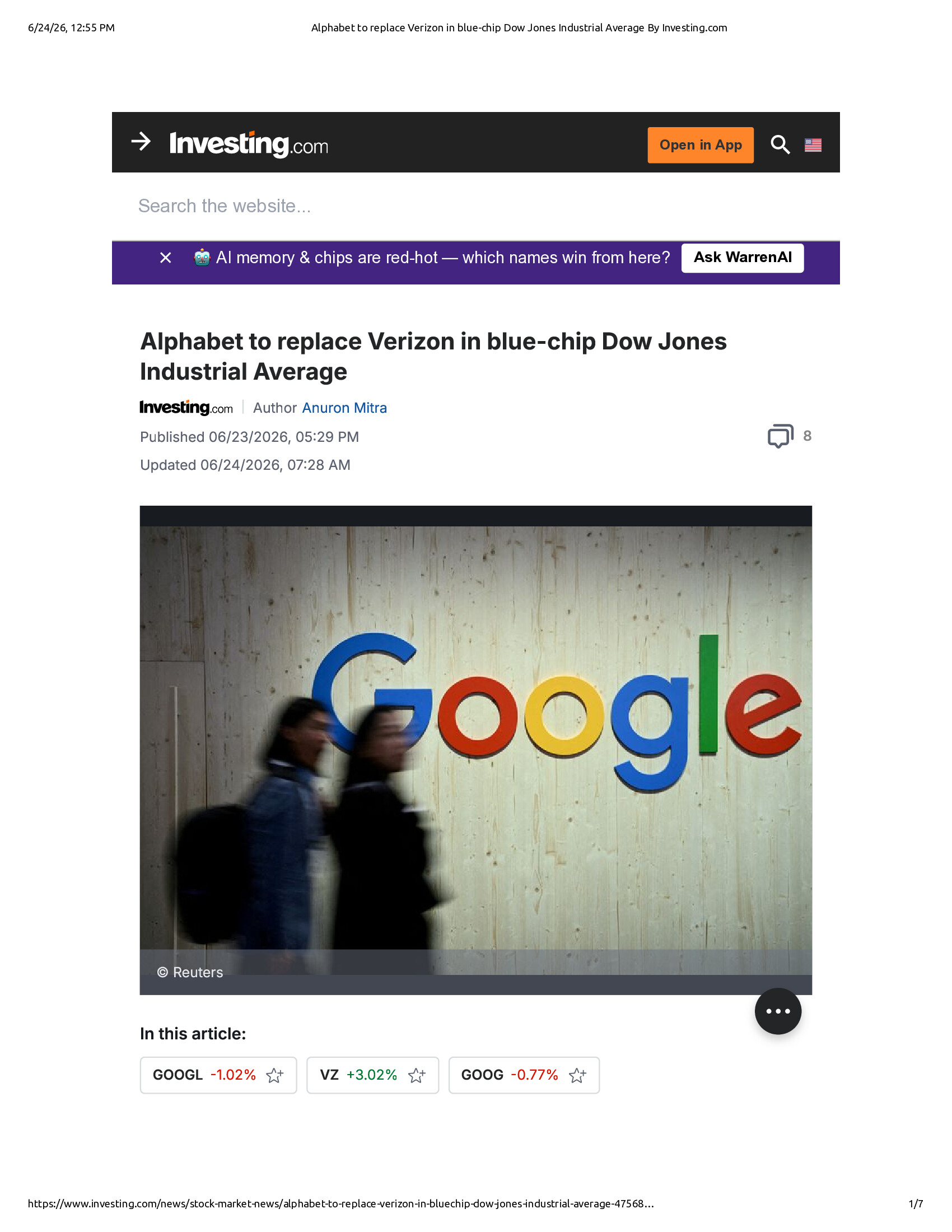 Native browser print preview