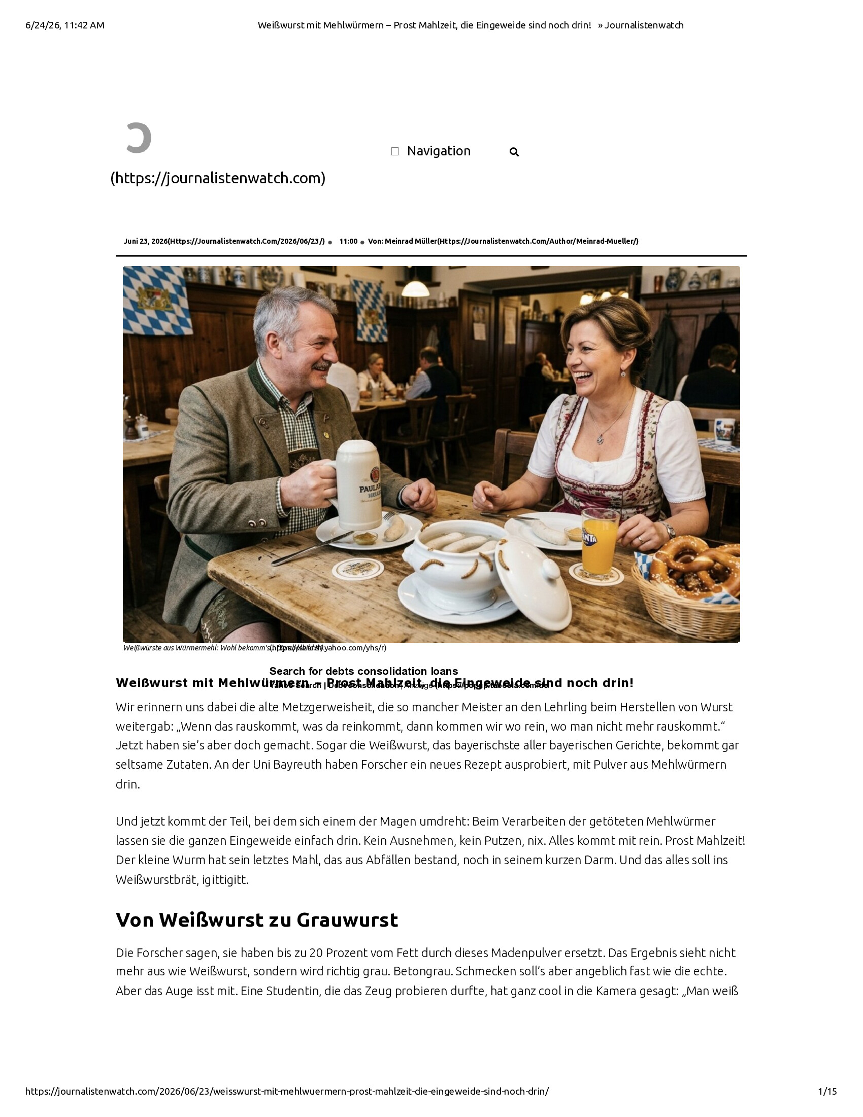 Native browser print preview