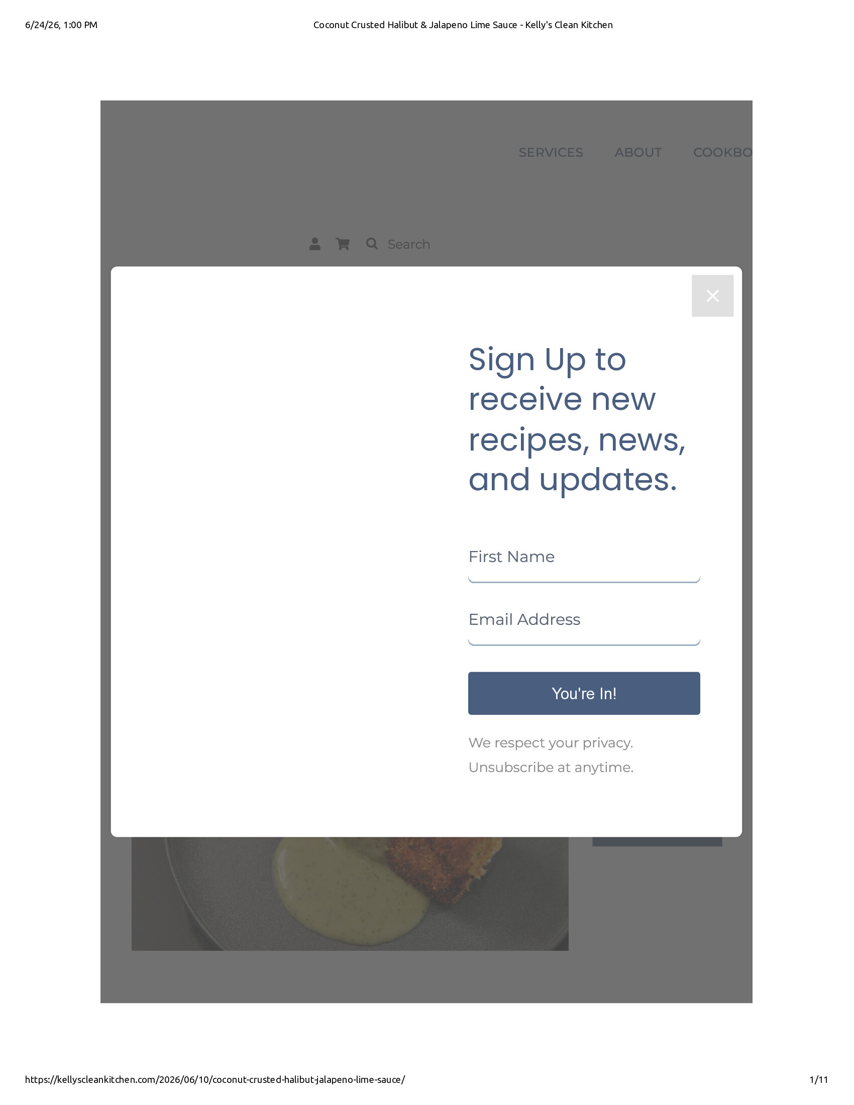 Native browser print preview