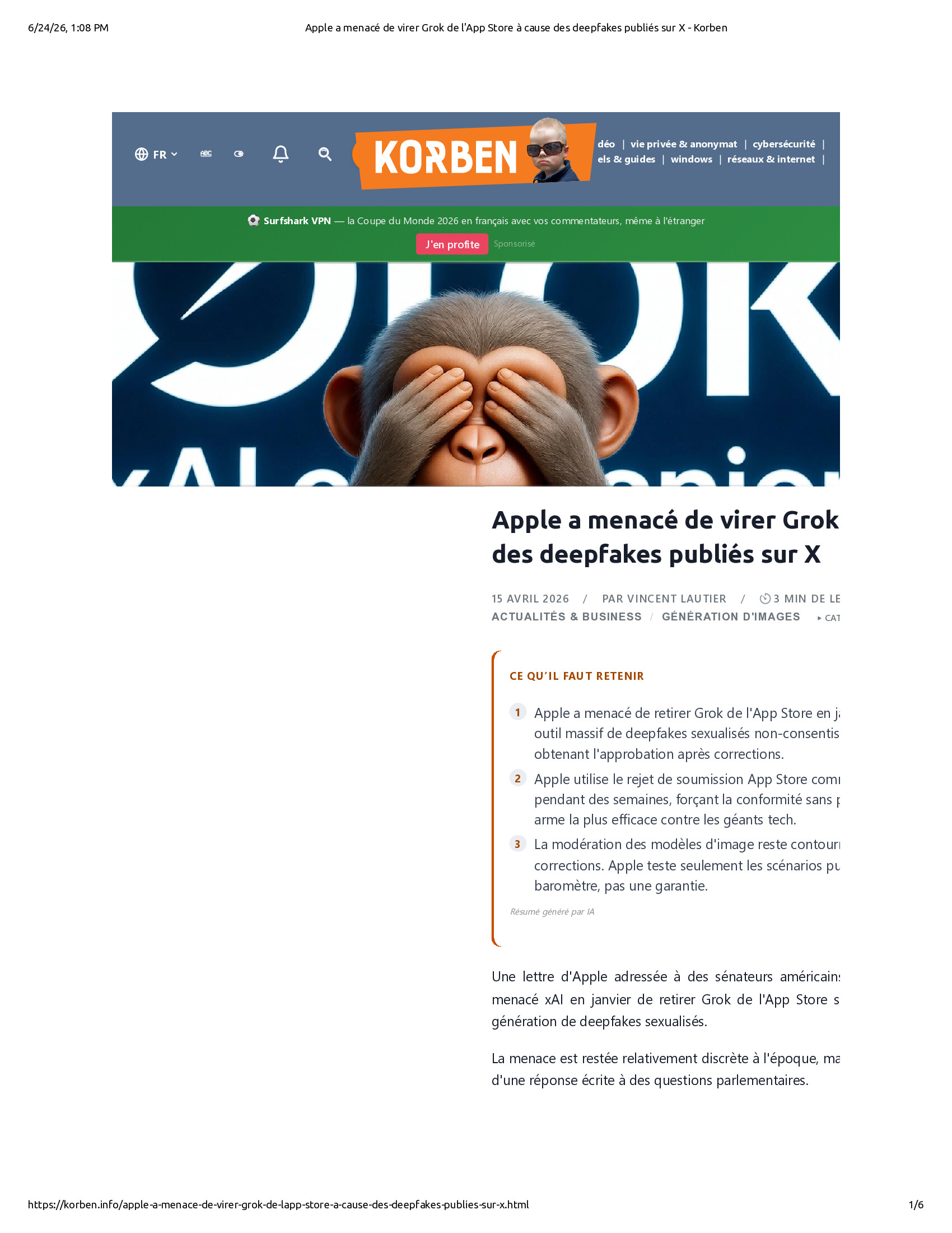 Native browser print preview