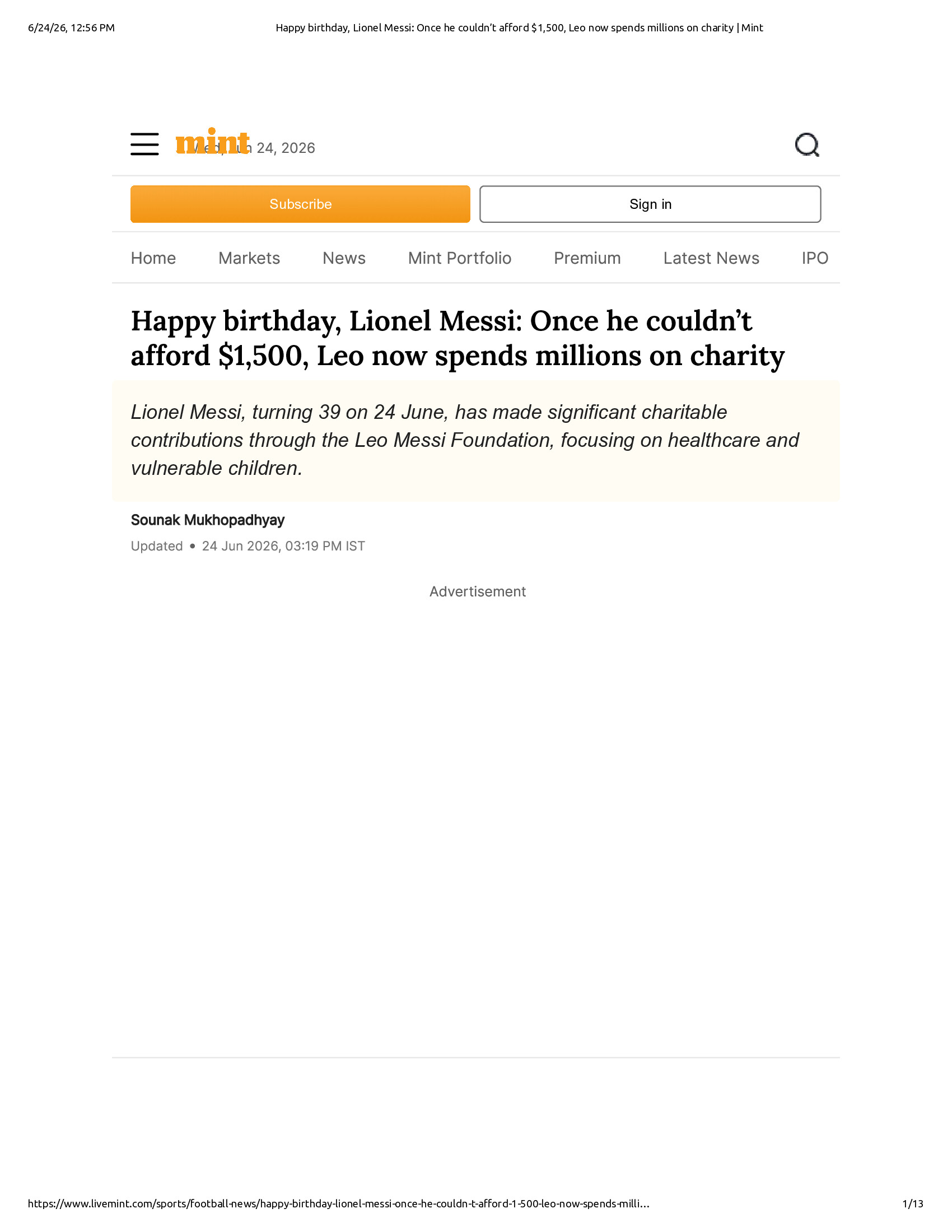 Native browser print preview