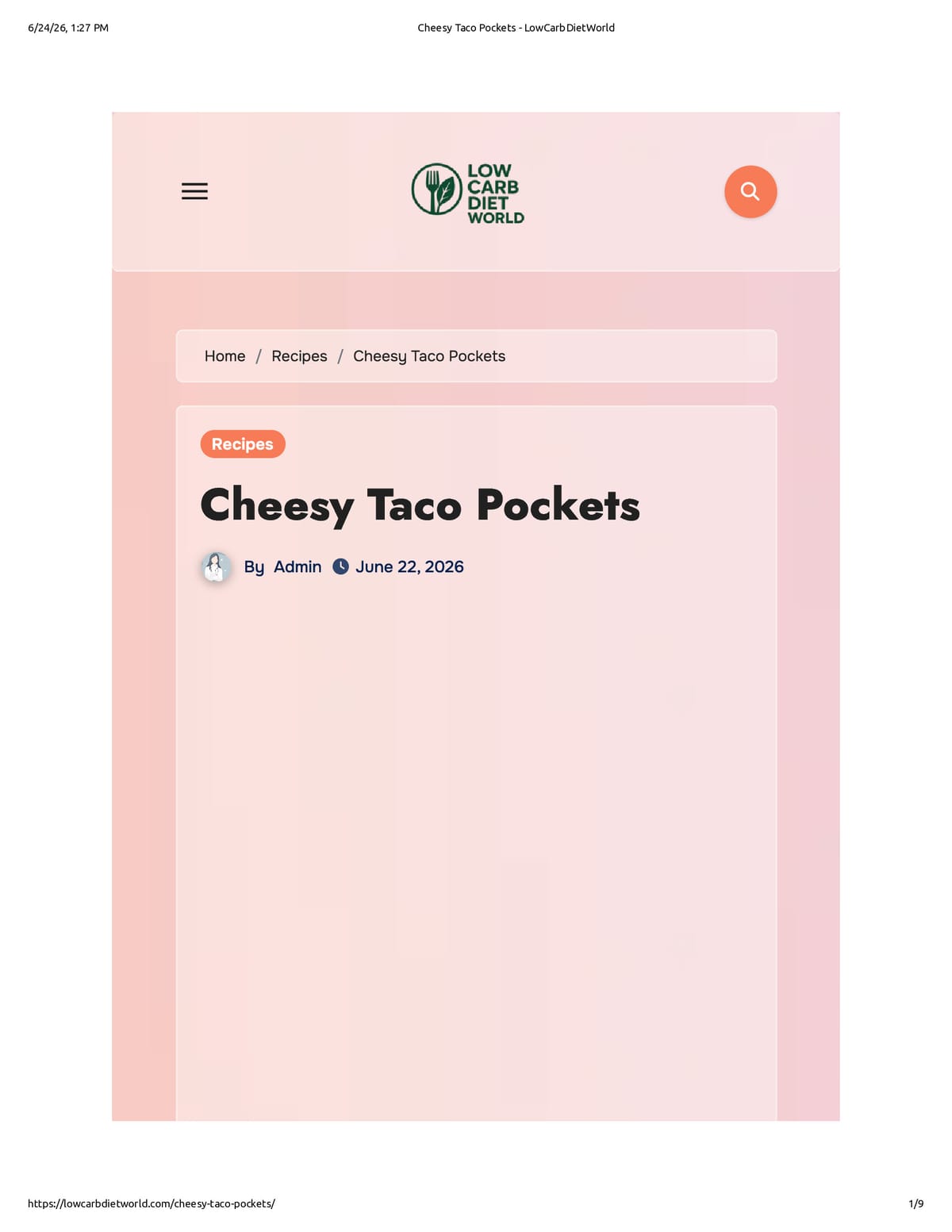 Native browser print preview