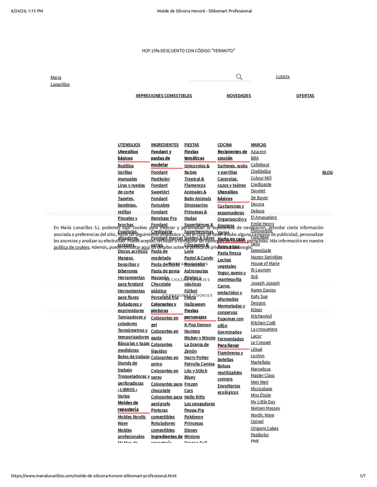 Native browser print preview