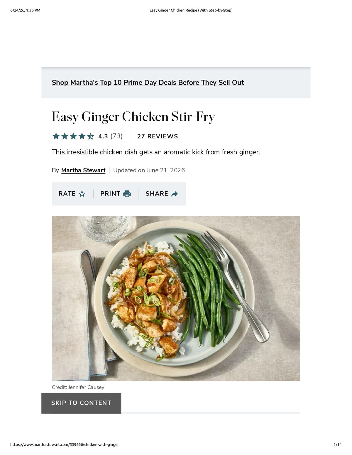 Native browser print preview