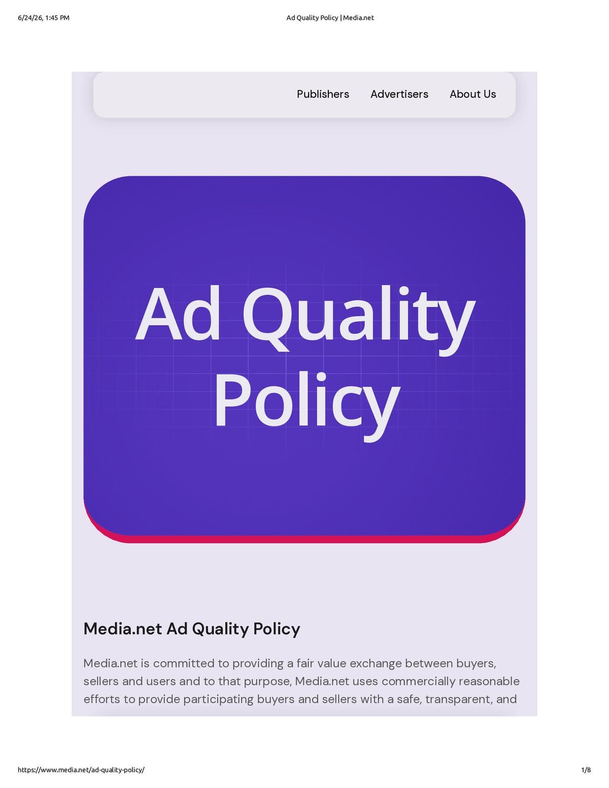 Native browser print preview