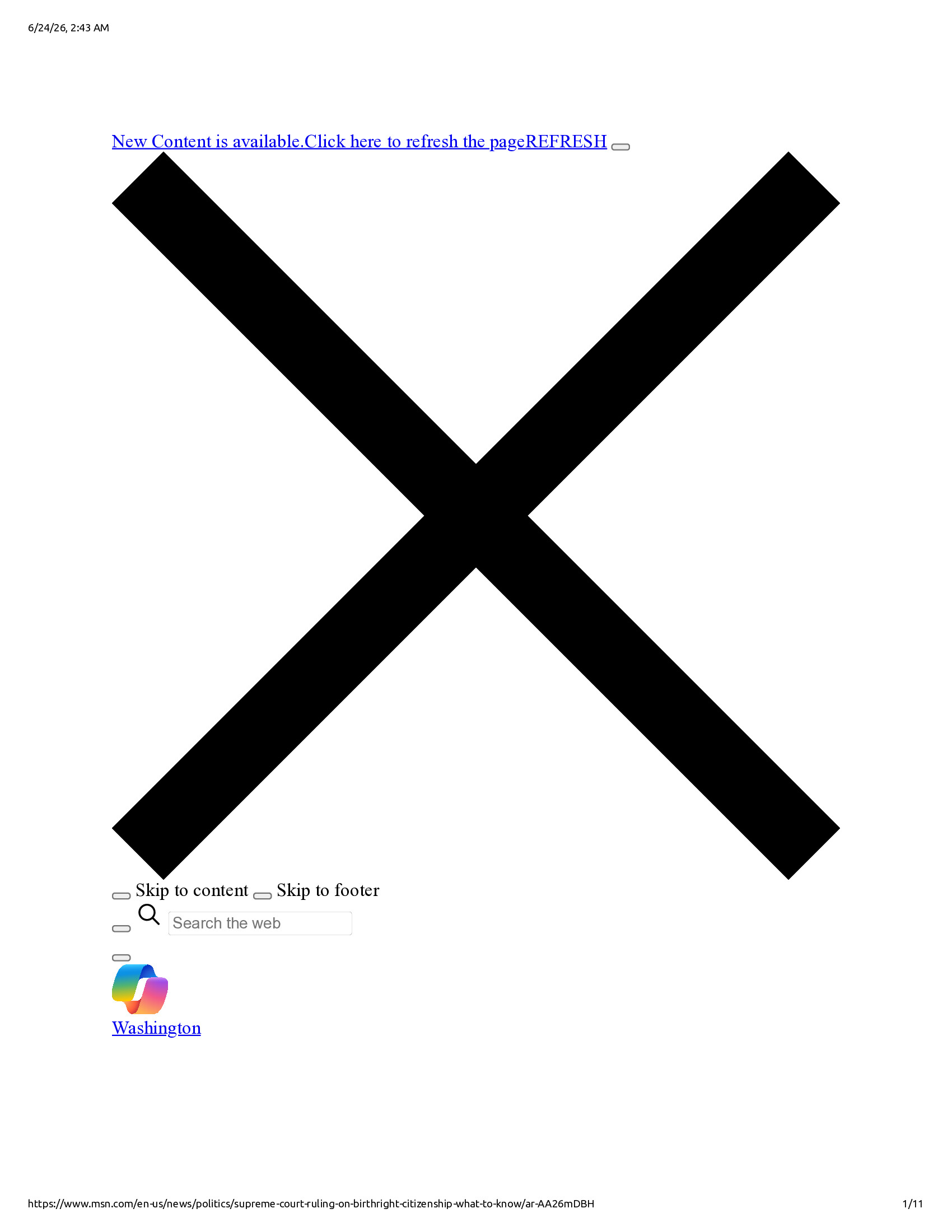 Native browser print preview