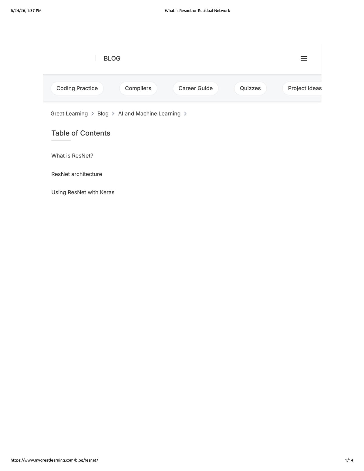 Native browser print preview