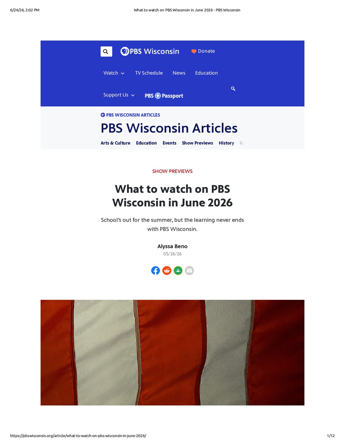 Native browser print preview