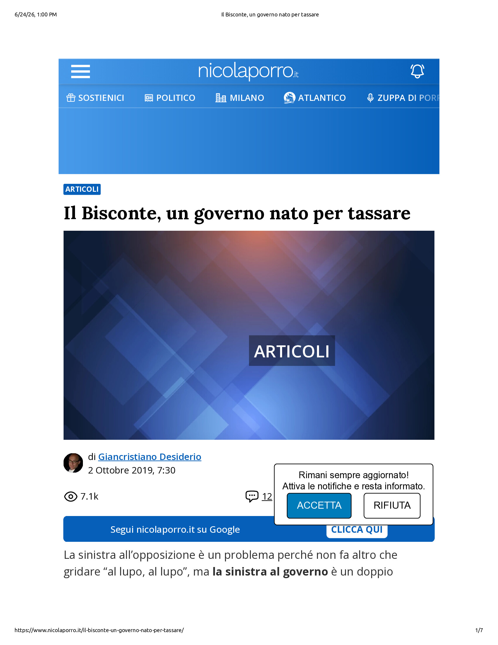 Native browser print preview