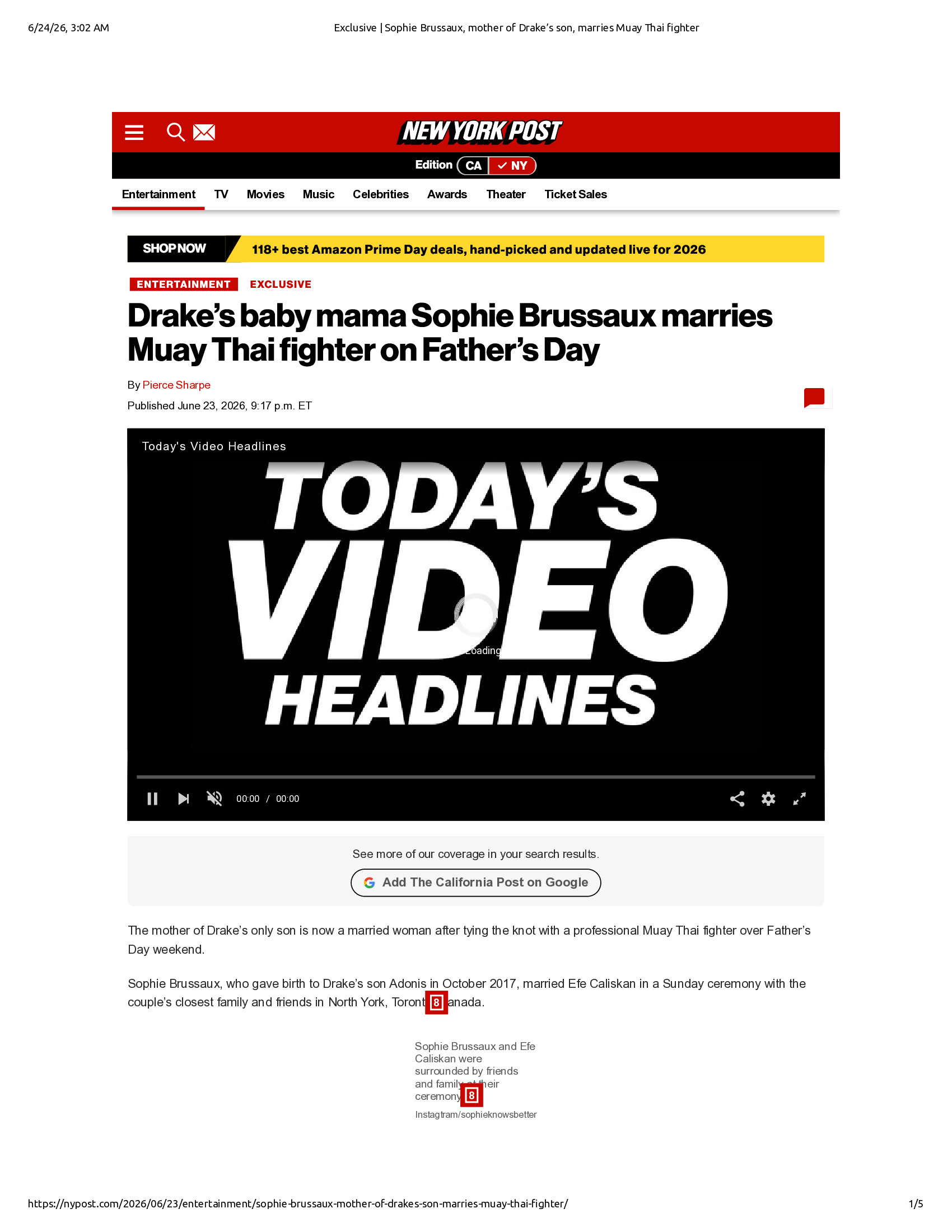 Native browser print preview